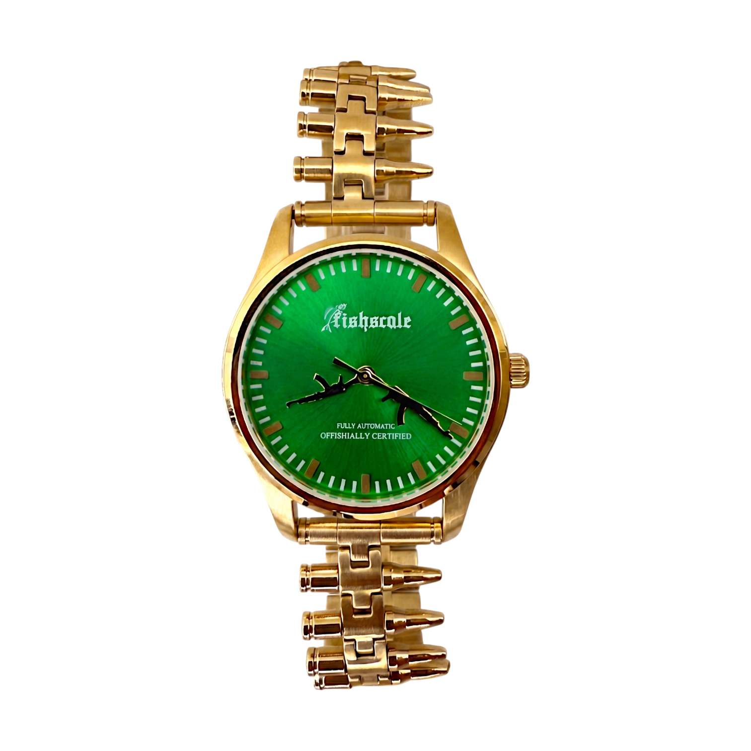 FULLY AUTOMATIC WATCH (GREEN GOLD)