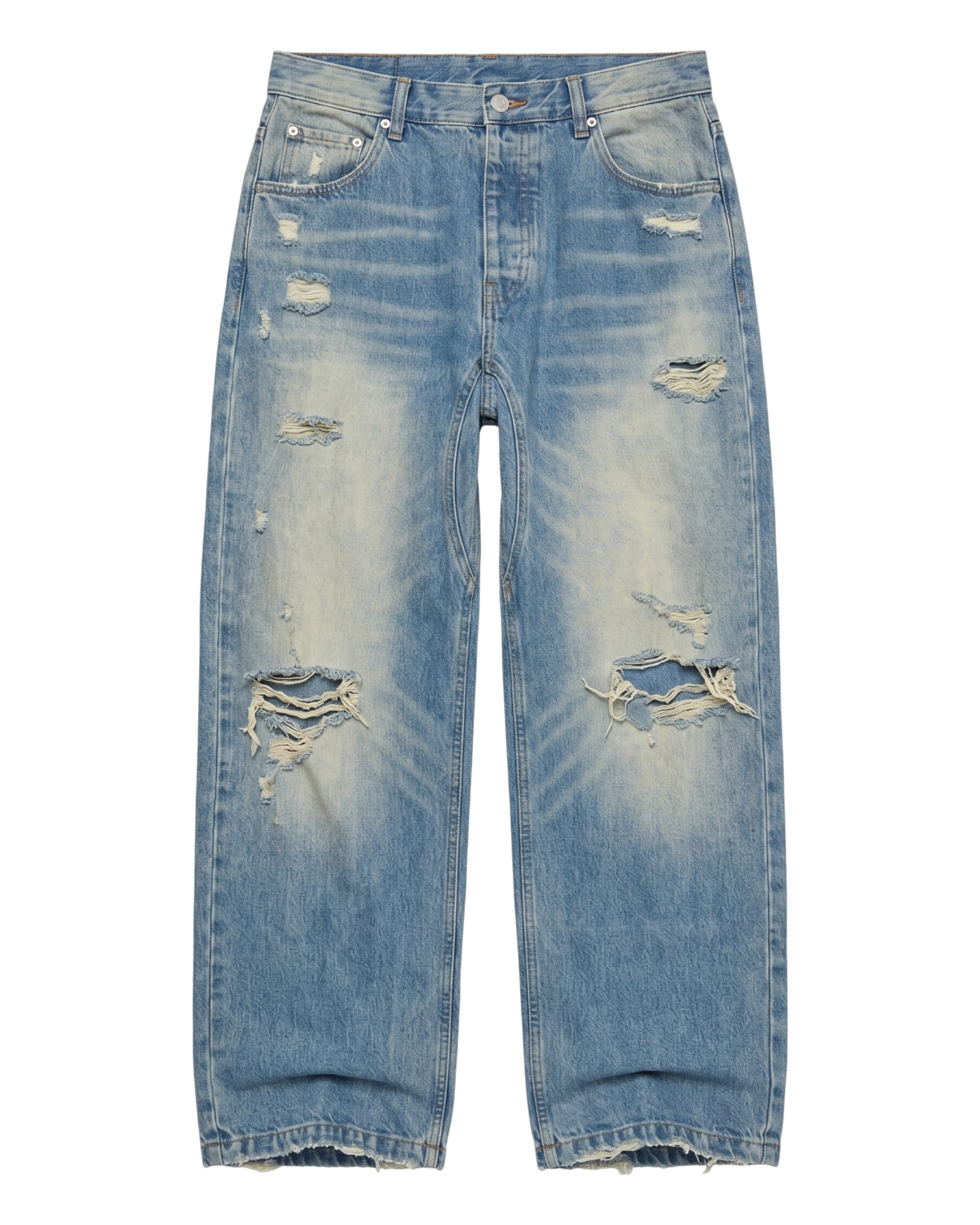 Everyday Distressed Denim