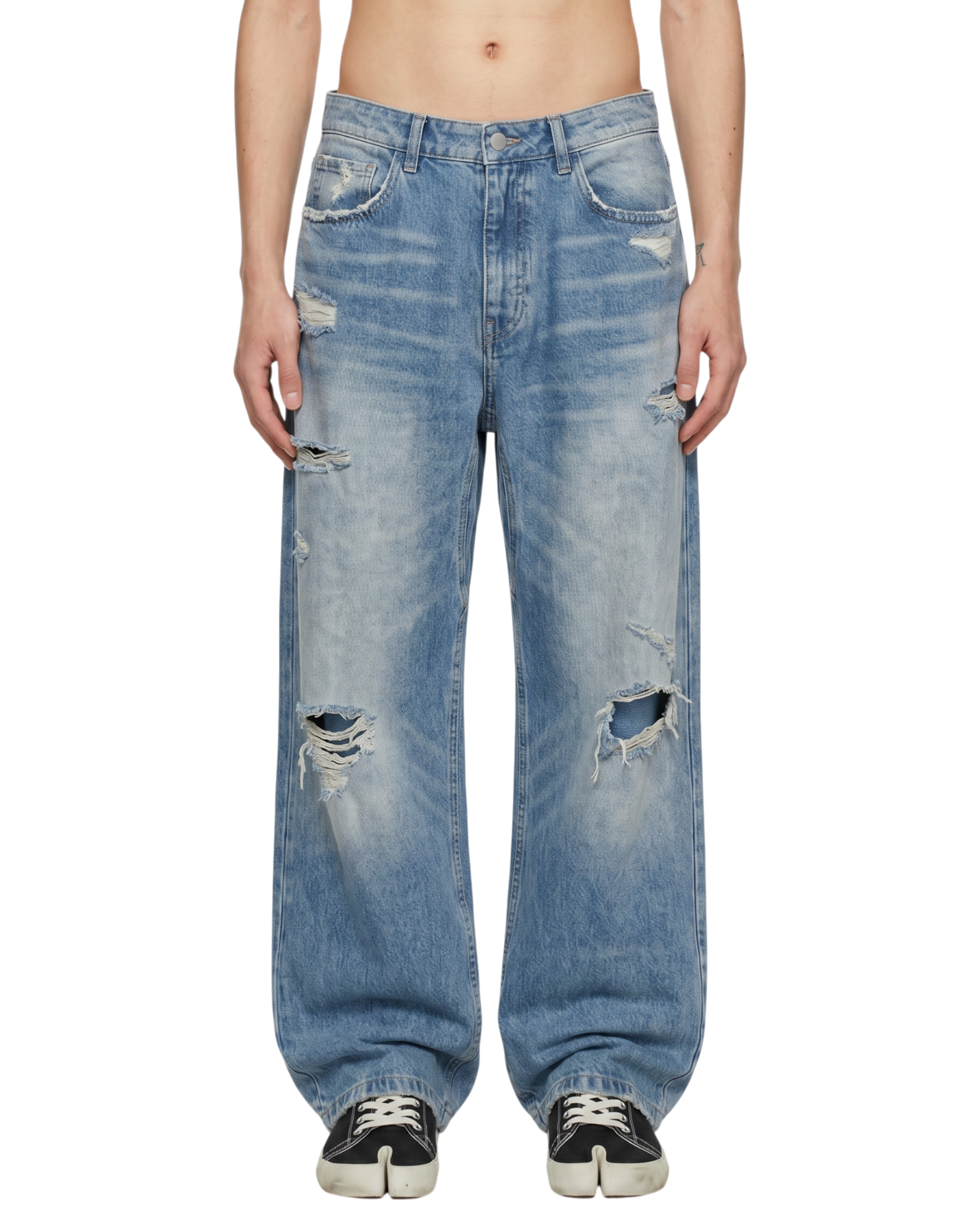 Everyday Distressed Denim