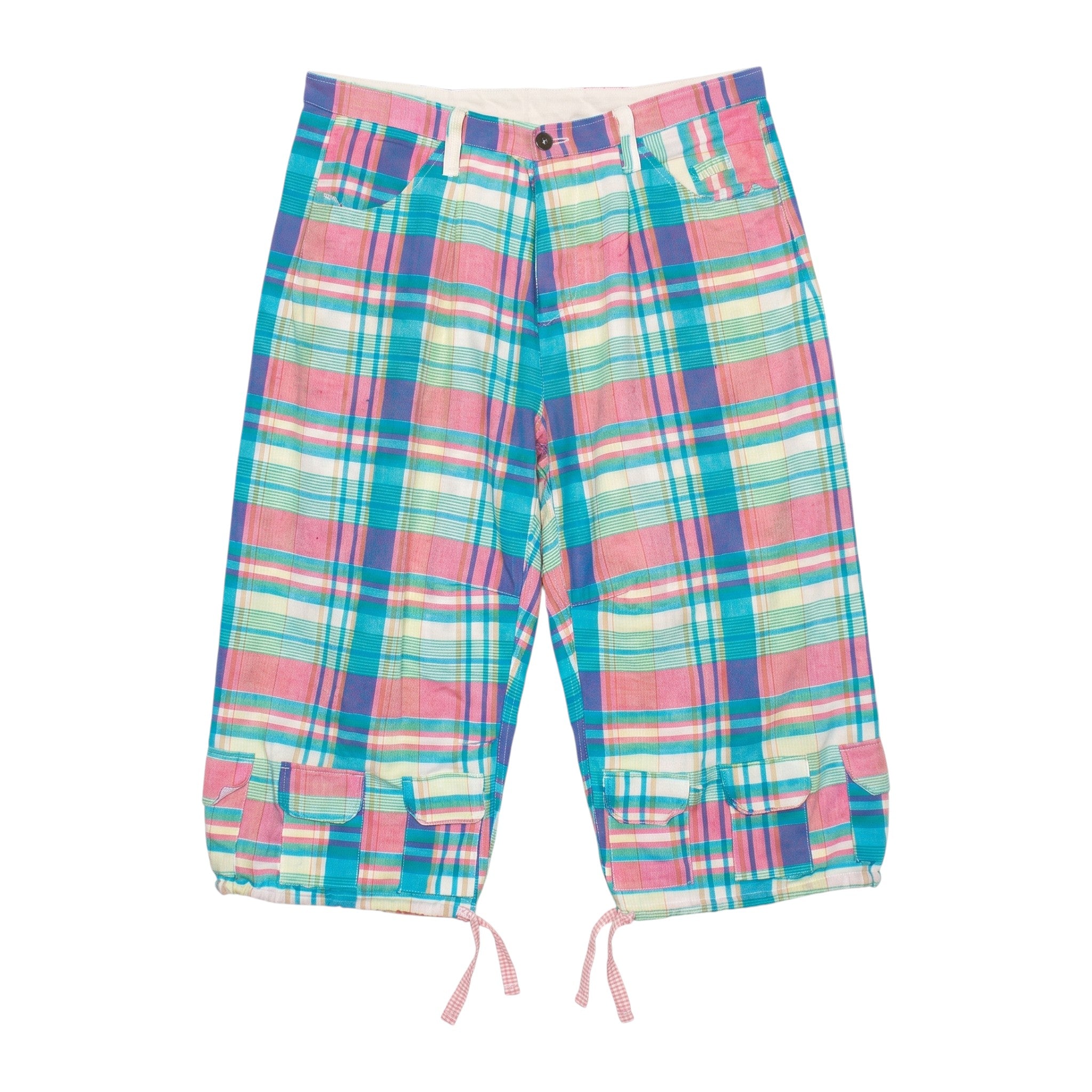 plaid capris