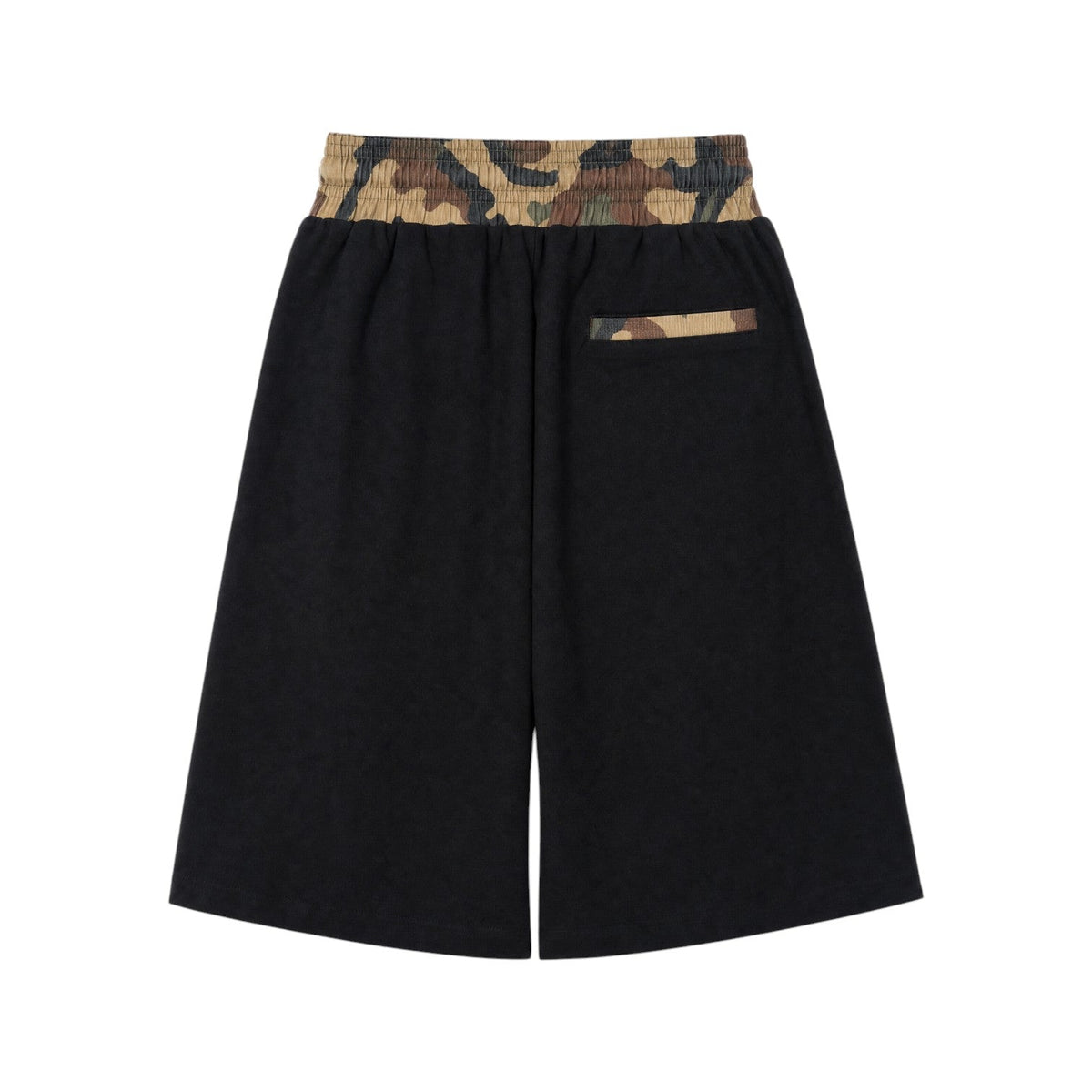Waistband Shorts, Camo