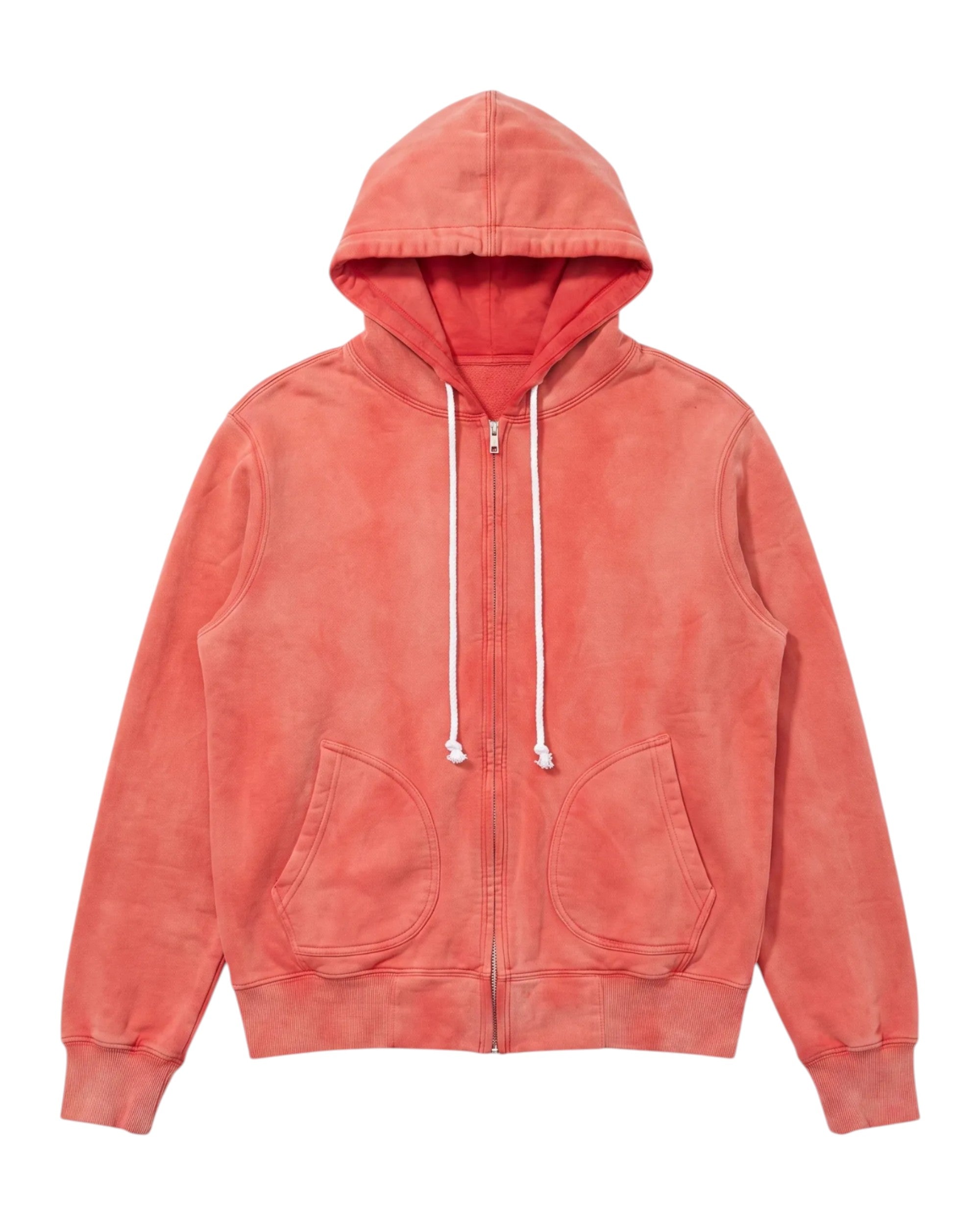 Everyday Fitted Zip-up, Orange