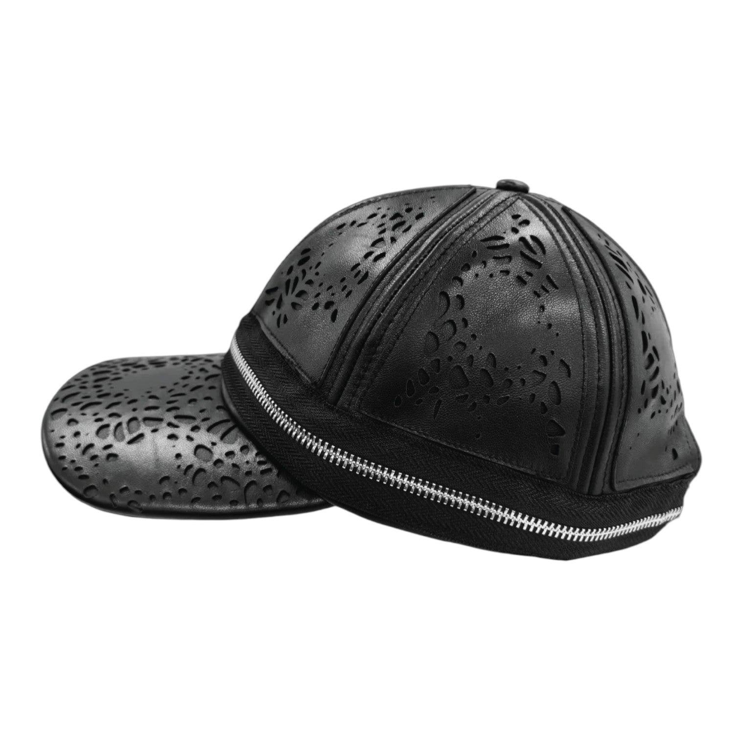 BL BURNEDWEB LEATHER 360 ZIPPER CAP