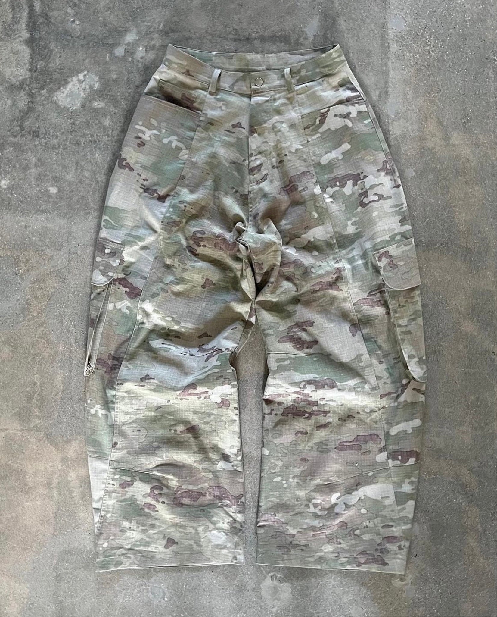 Military Spec Flame Resistant Camo Cargo Pants