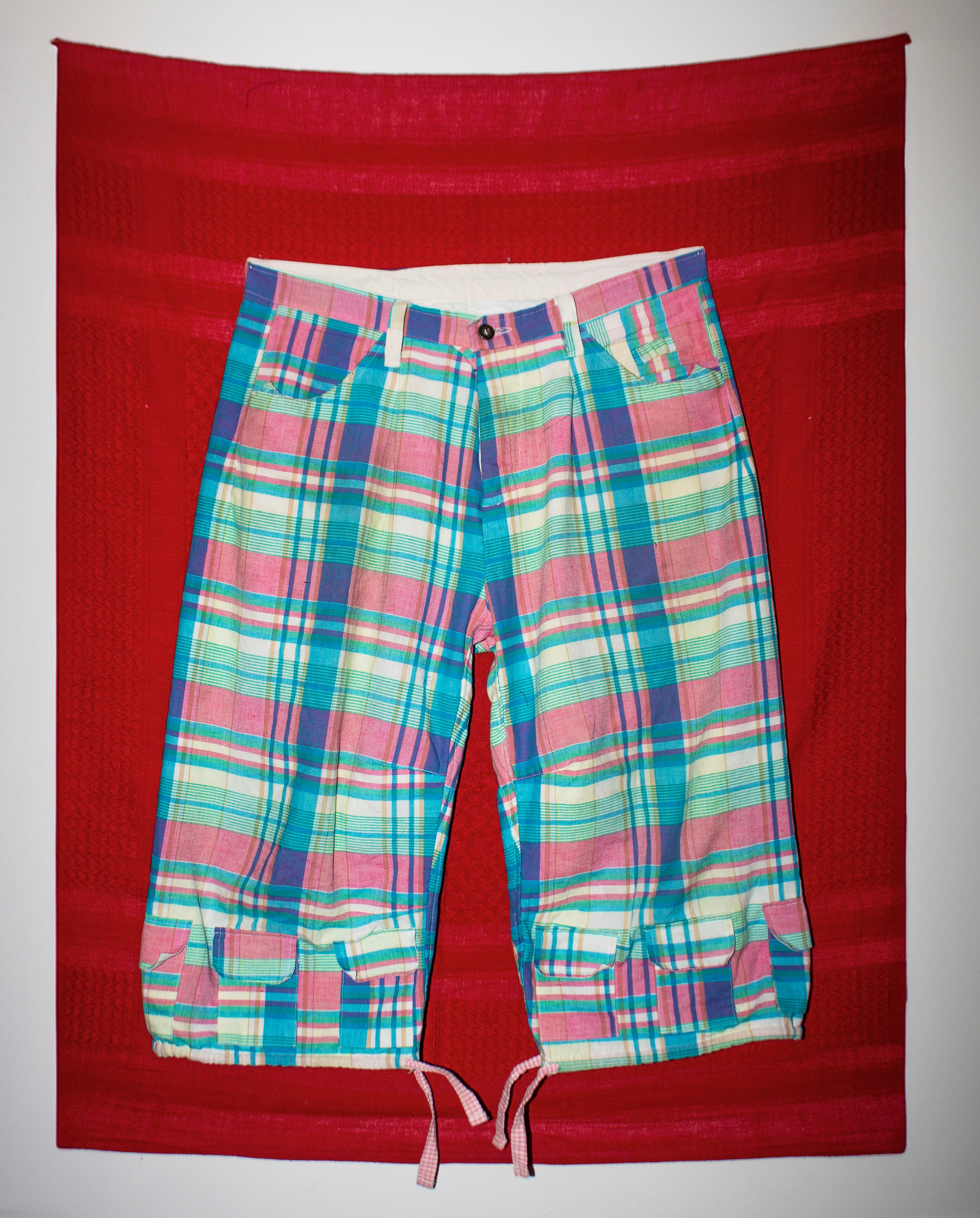 plaid capris