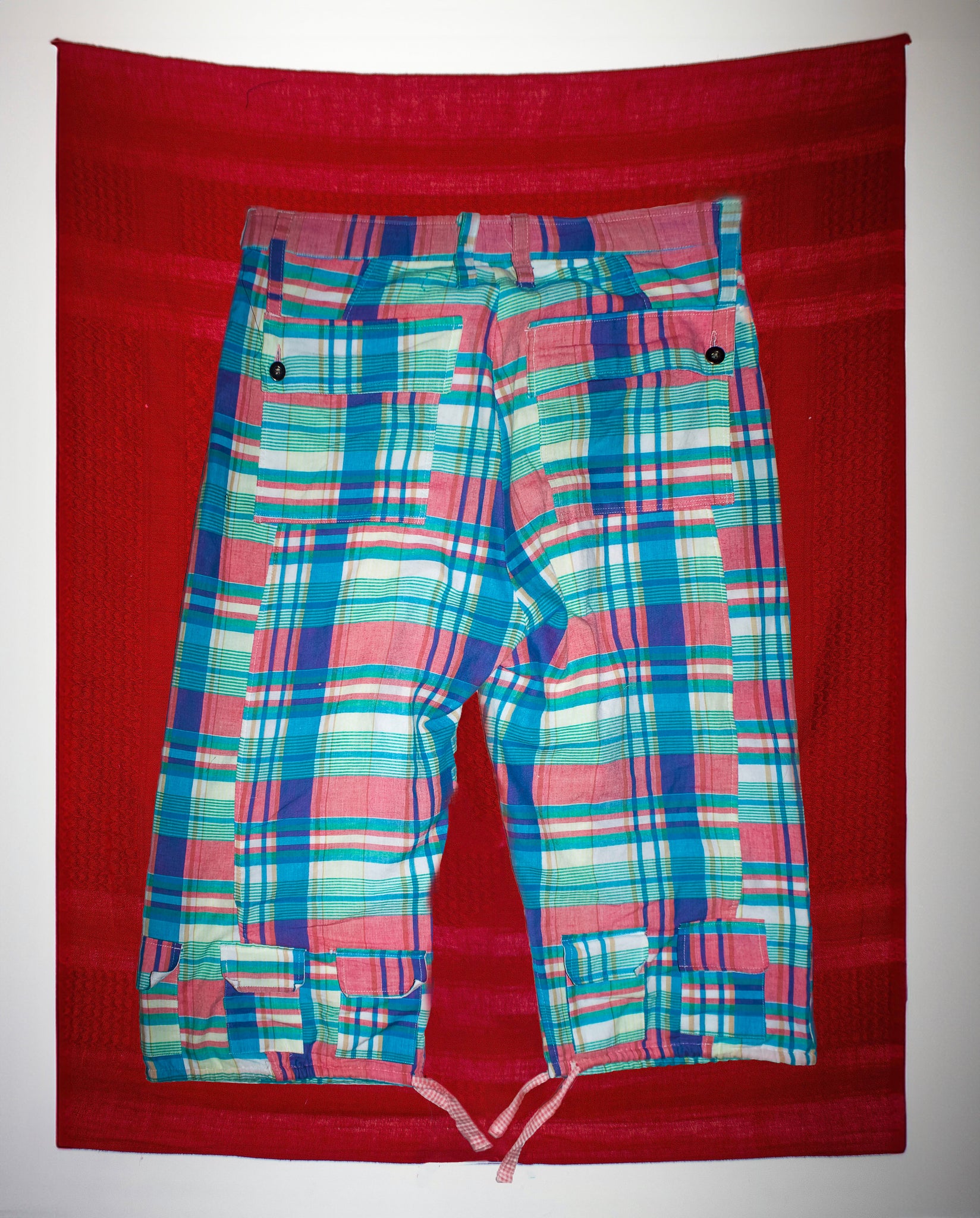 plaid capris