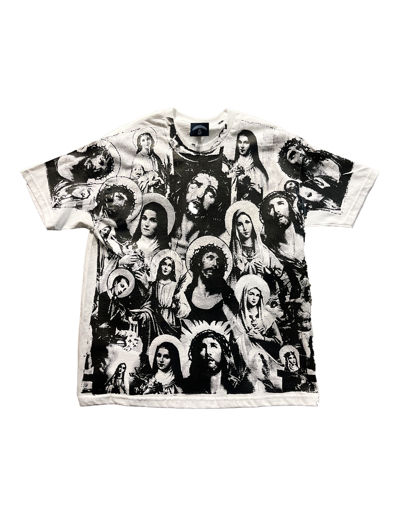 Jesus and Mary White T-shirt