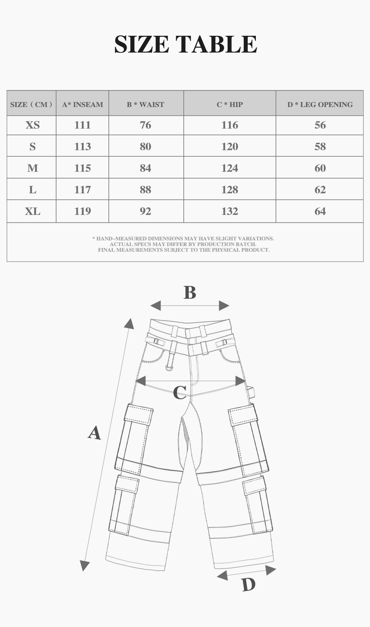 DRAKGRAY CARGO PANTS