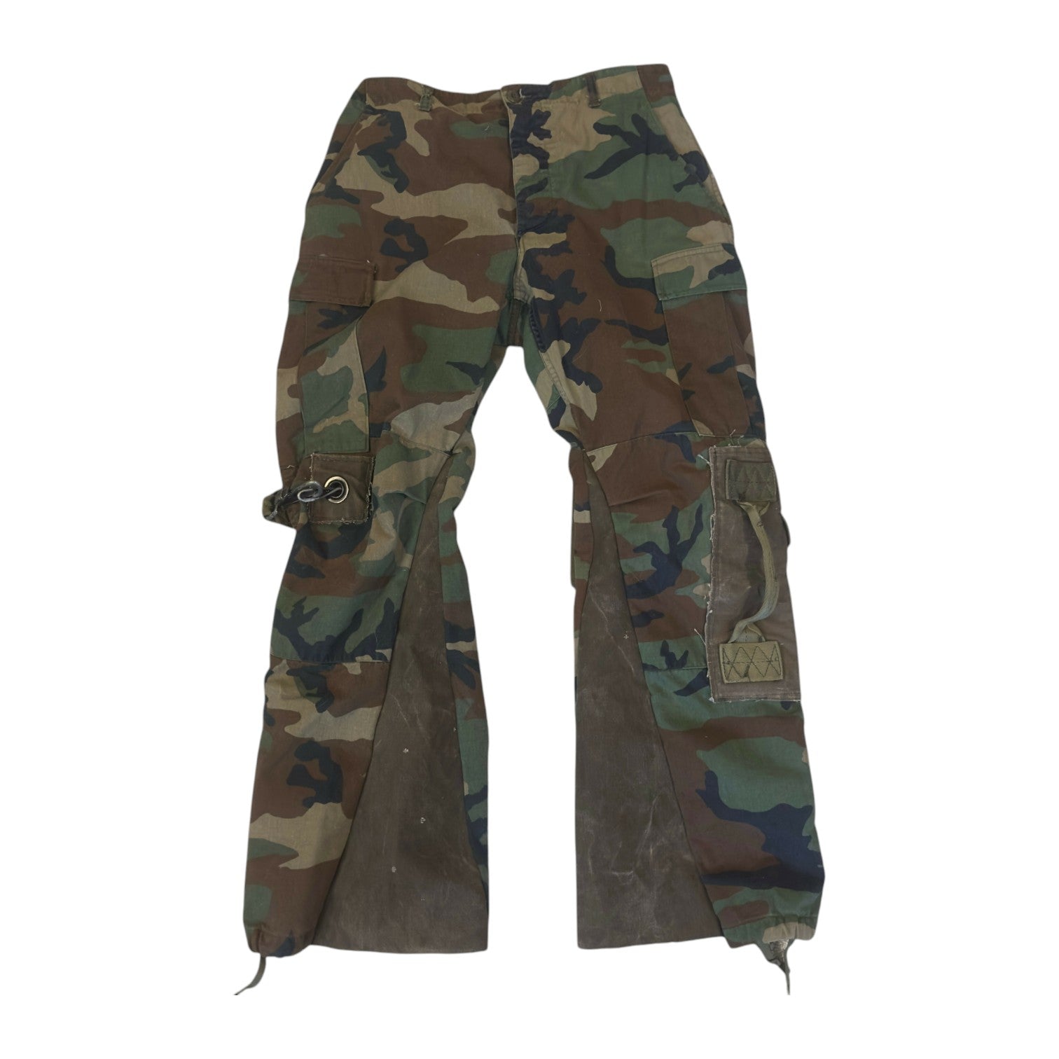 camo duffel bag strap pants