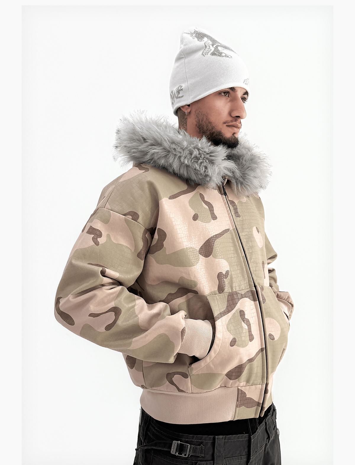 Serpentine Camo Hoodie