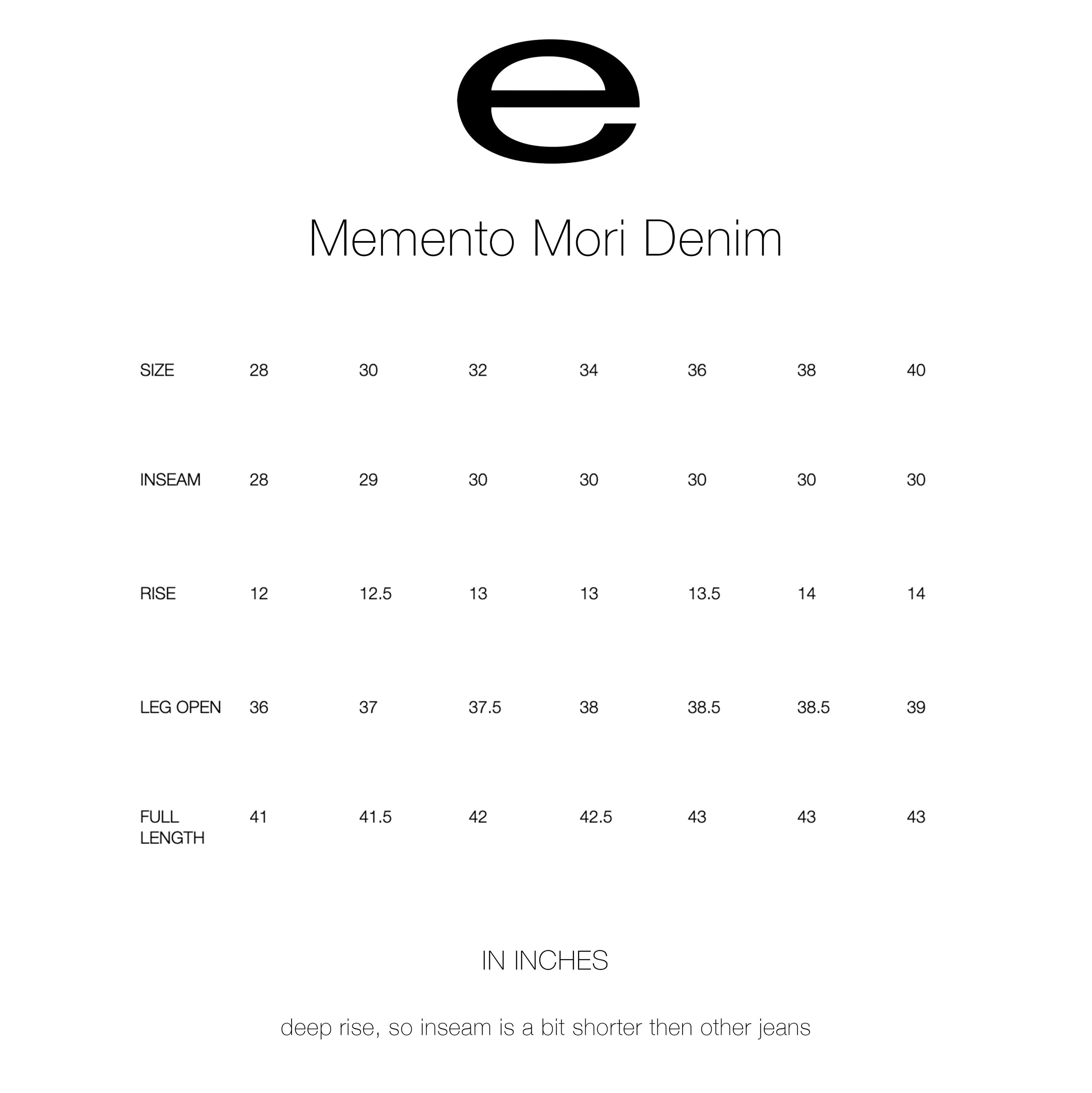 Memento Mori II: Raw Indigo