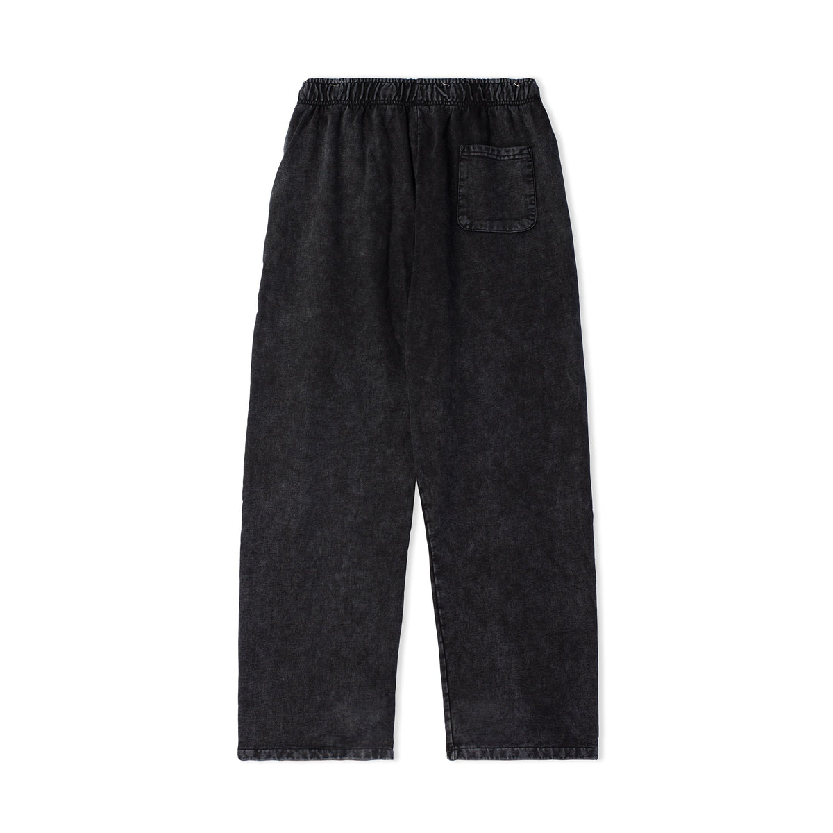 BLACK WASHED LOOSE FIT SWEATPANTS