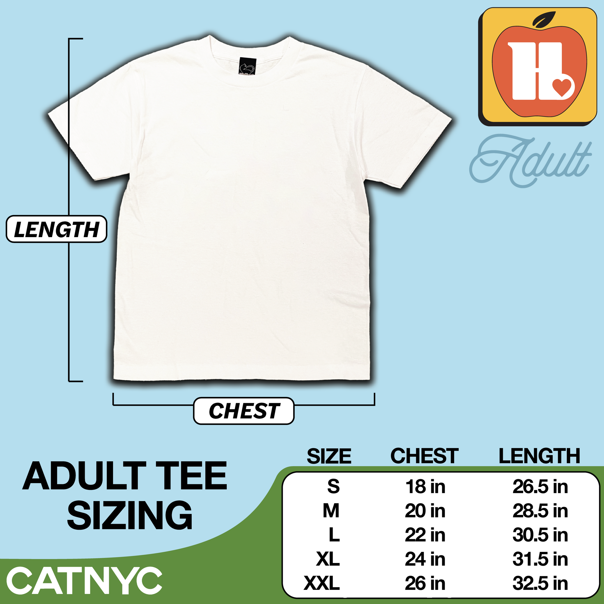 AdultTeeSizing