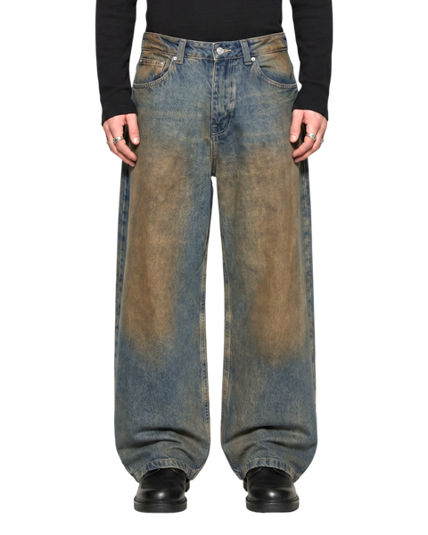 BAGGY DENIM, MUD WASH – Lowheads