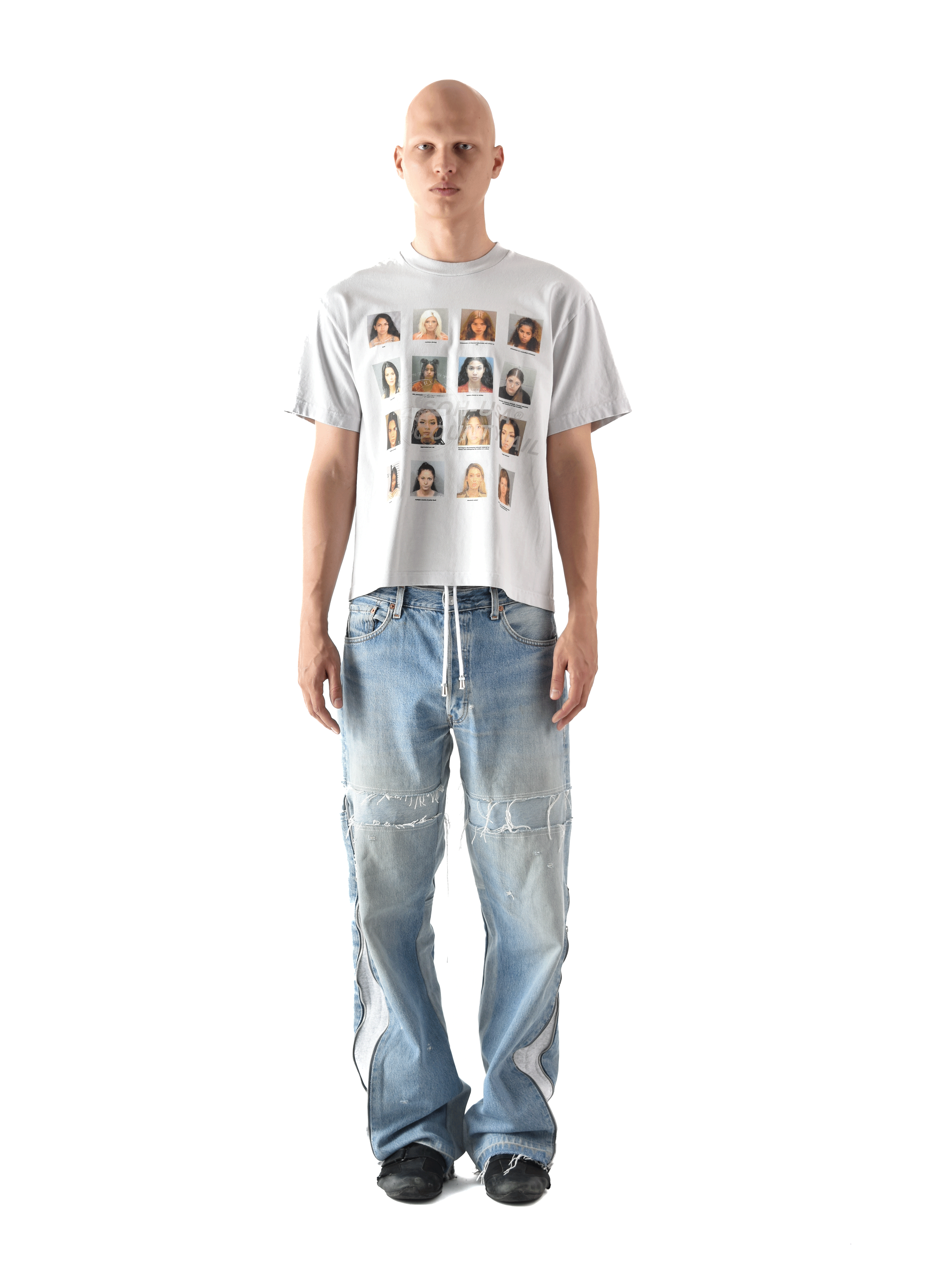 MUGSHAWTY - Heavy Box Tee Cement