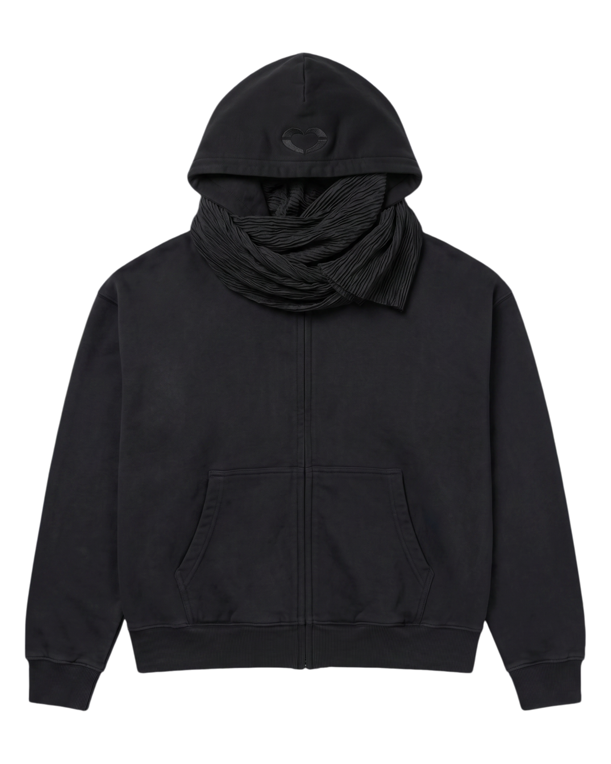 MUSLIN SCARF HOODIE – Lowheads