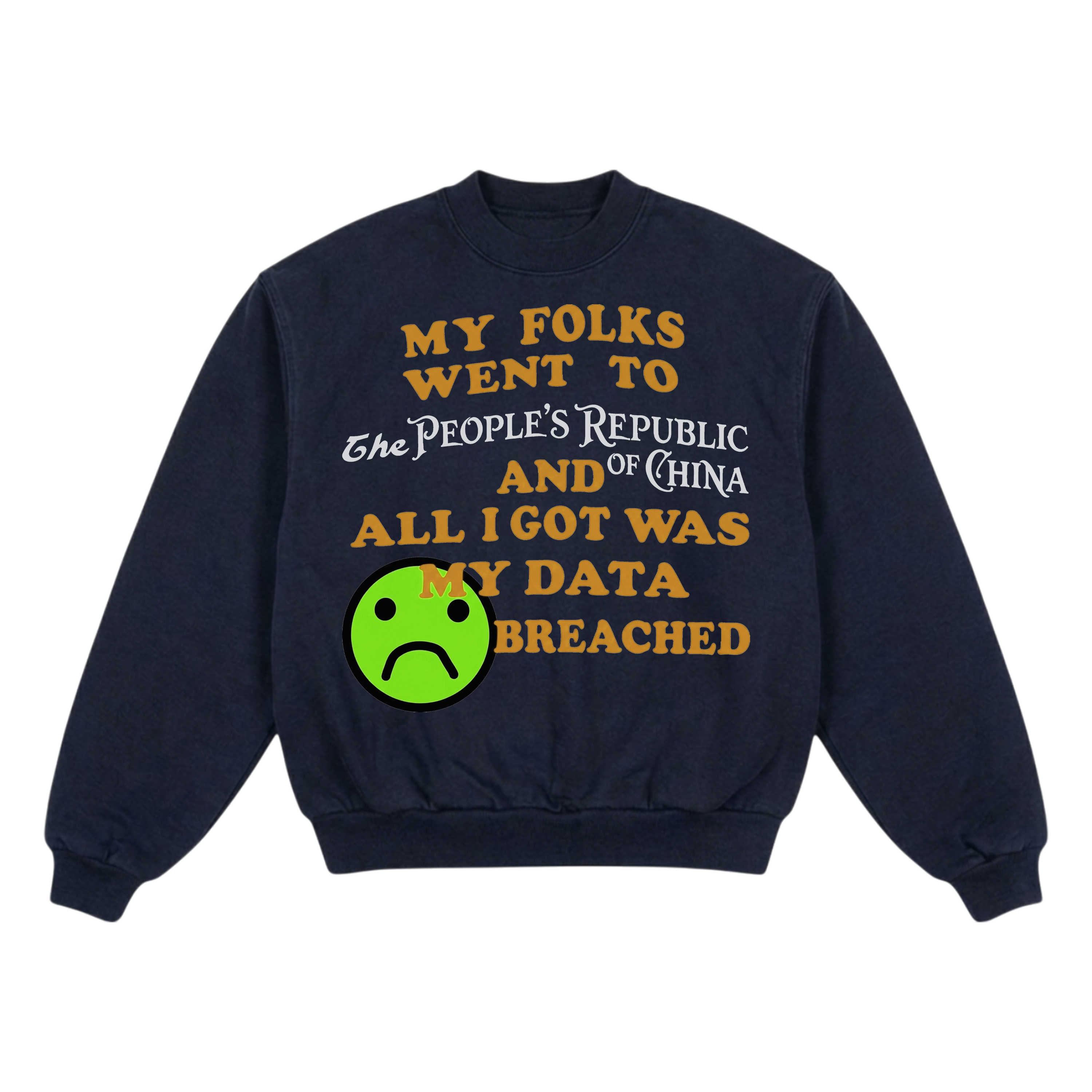 Data Breach Crewneck