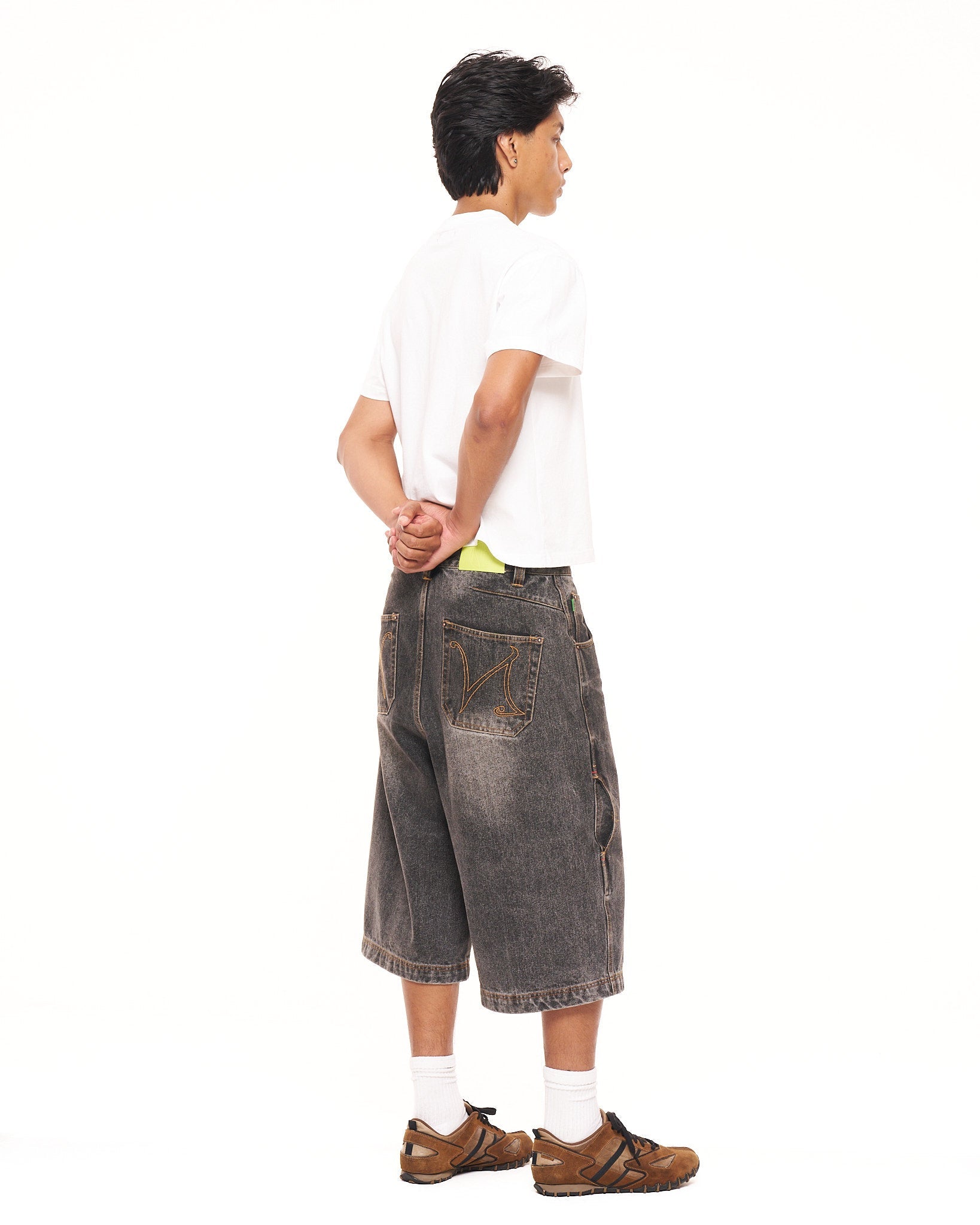 Natural Grey Dumbo Shorts