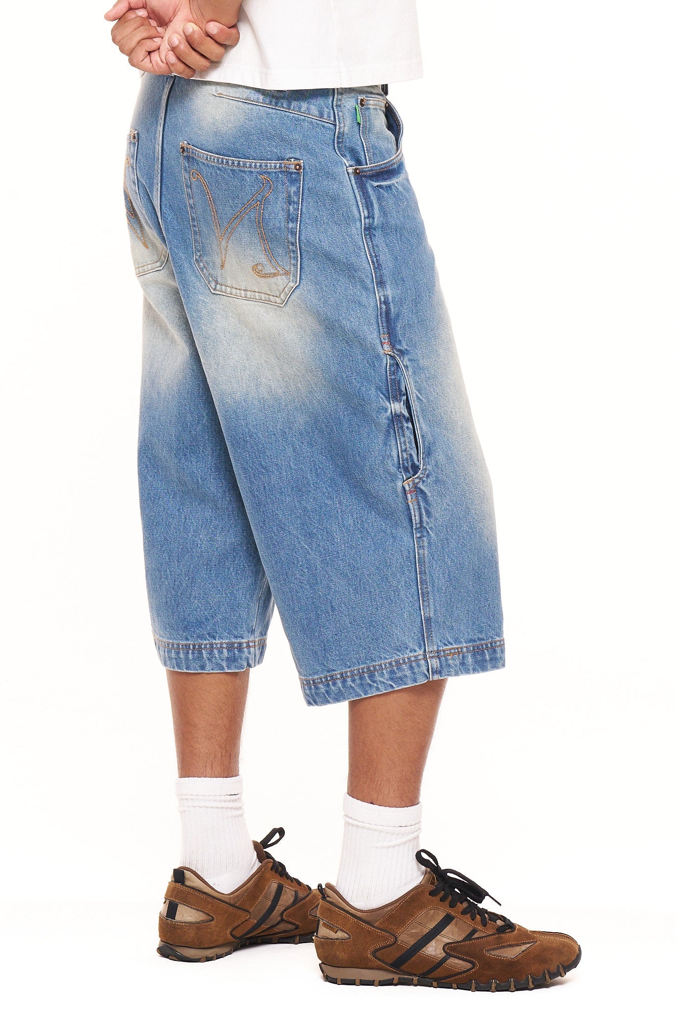 Light Wash Dumbo Shorts