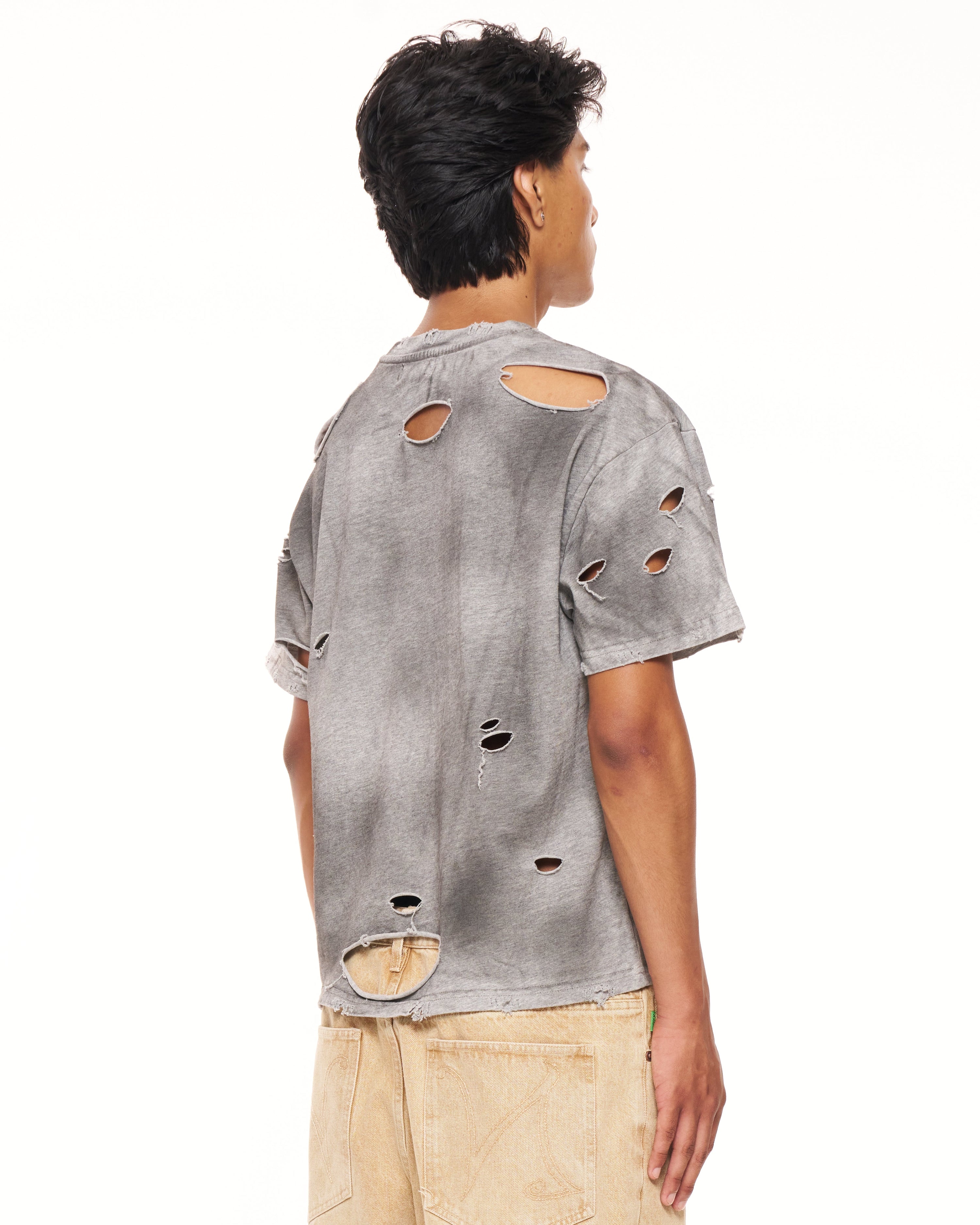 Dirty Grey Battle Tee