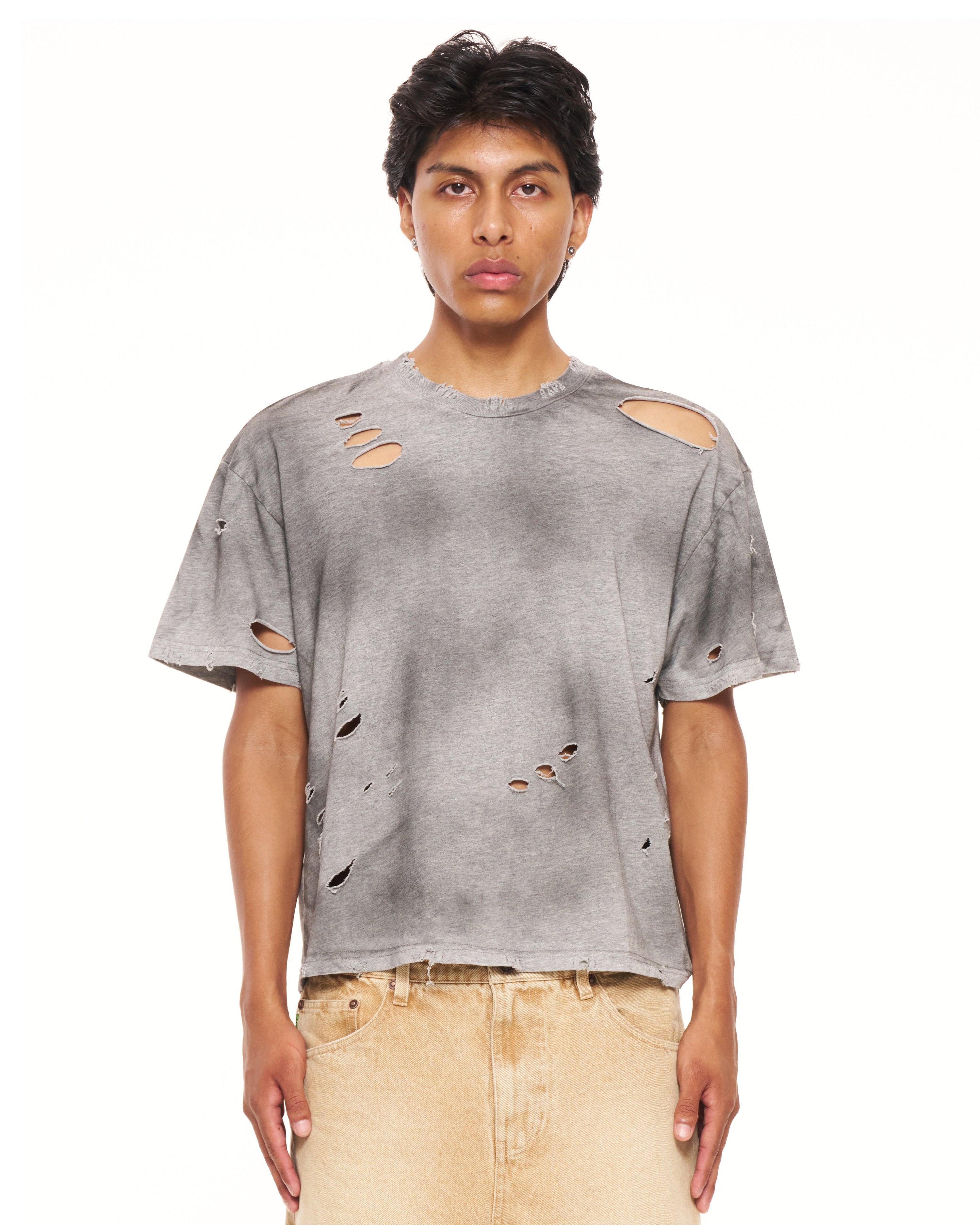 Dirty Grey Battle Tee