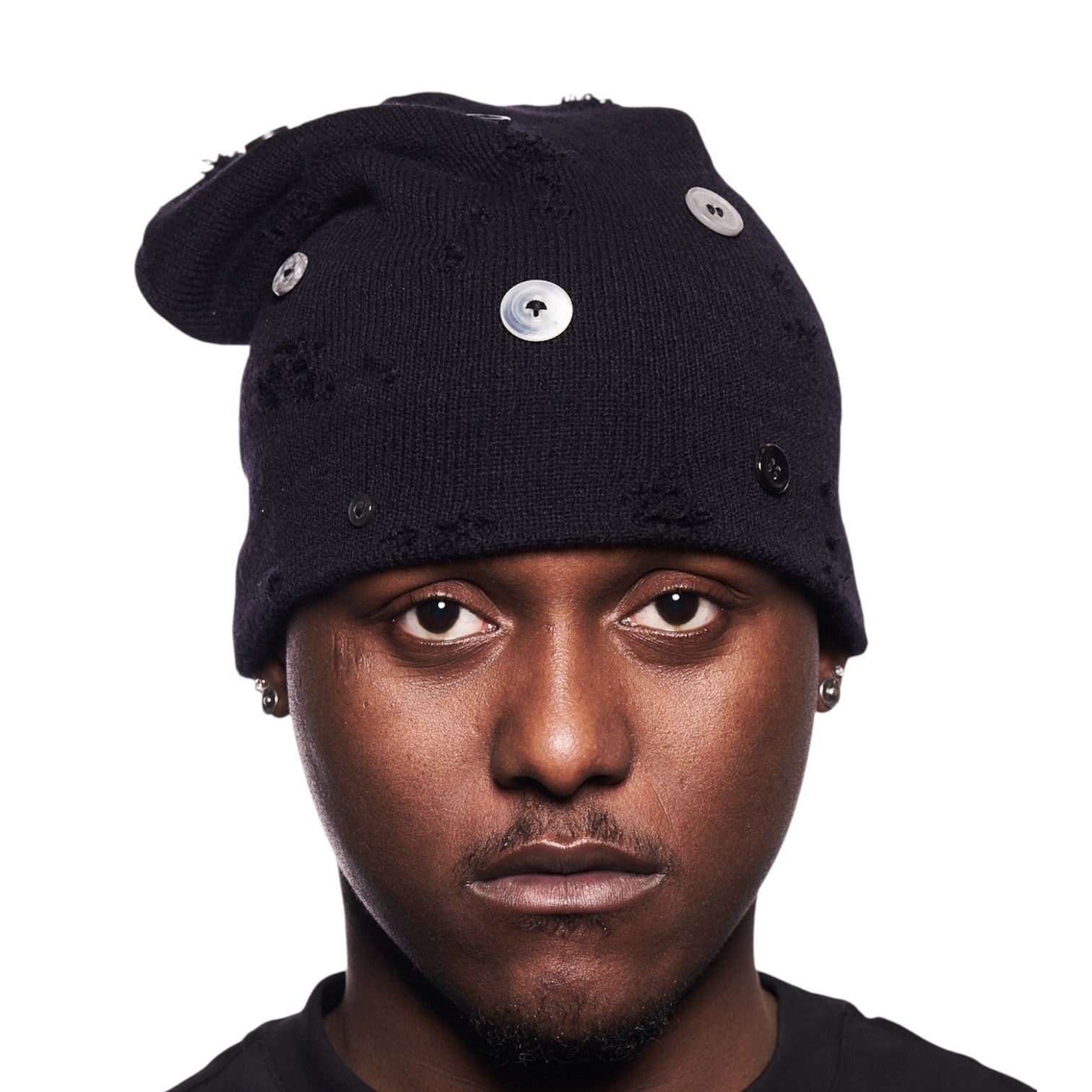 Black Coraline Beanie