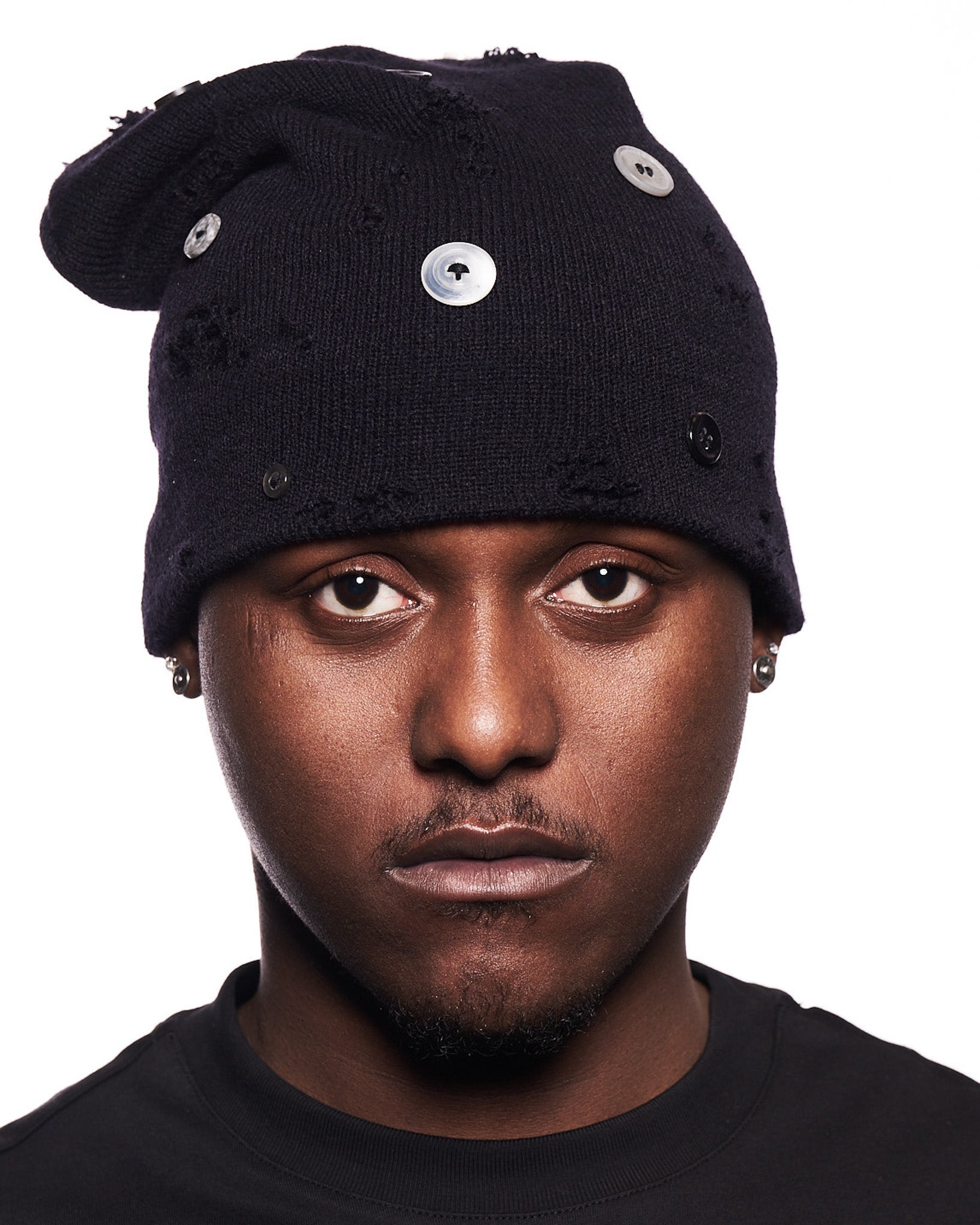 Black Coraline Beanie