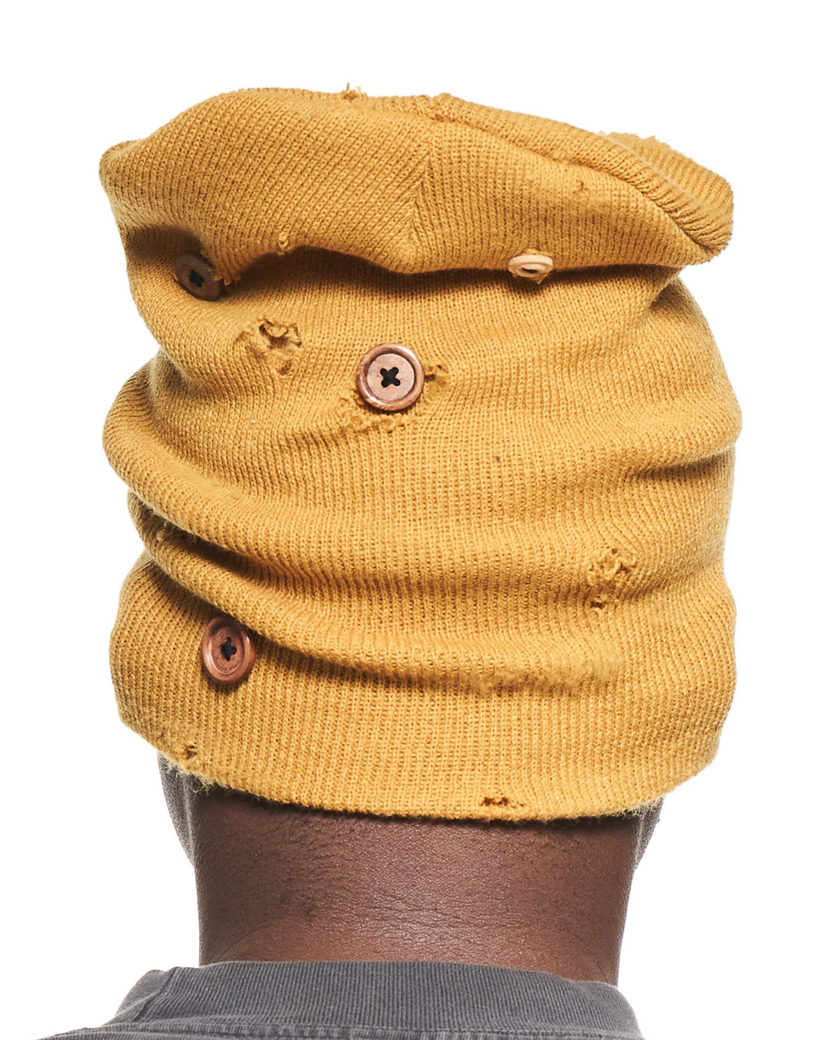 Mustard Coraline Beanie