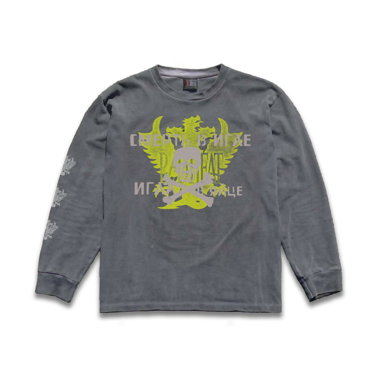 'Needle' faded longsleeve