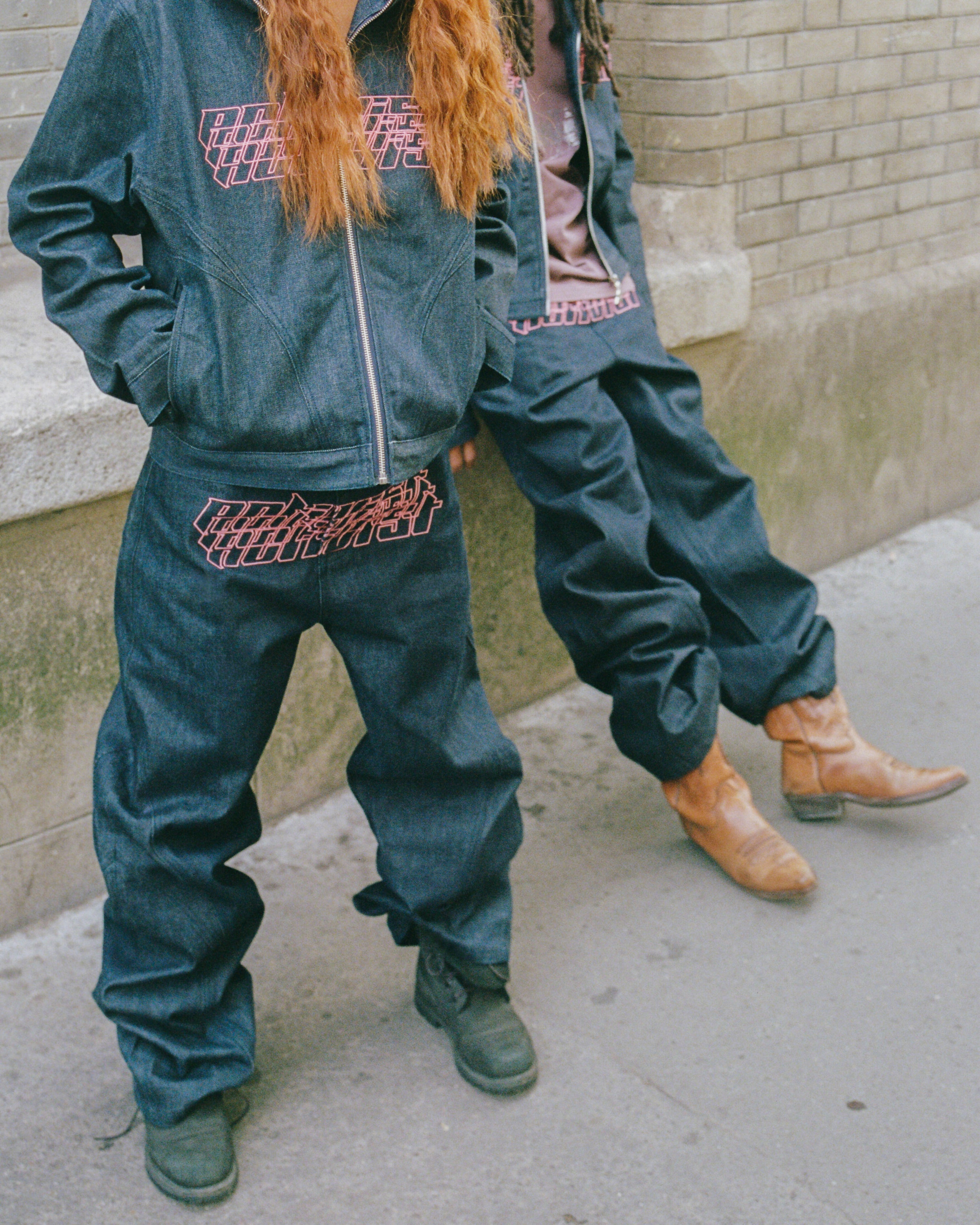 RAW SELVEDGE DENIM PANTS