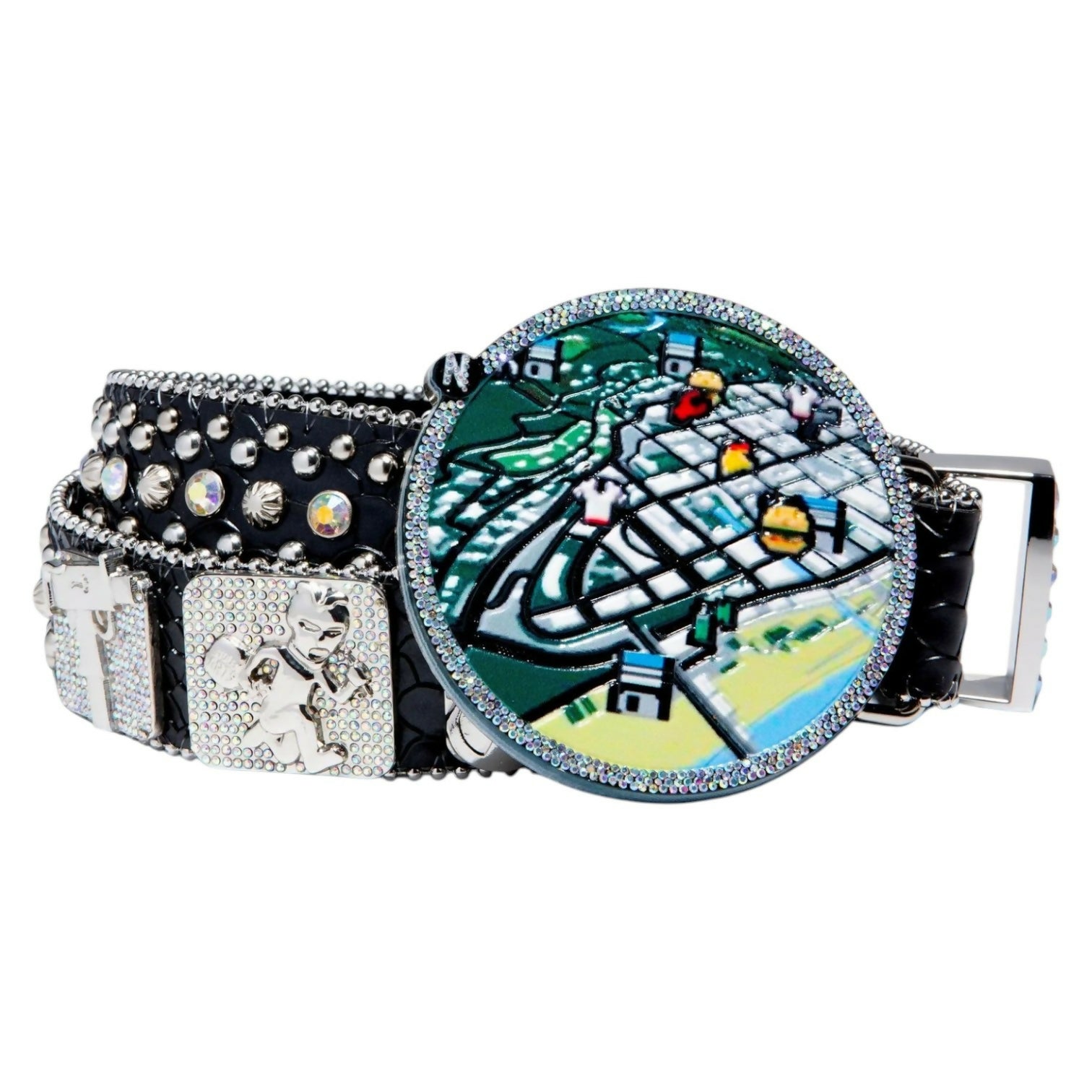 stolen arts スカルローラーベルト size38 Skull Roller Belt – Stolen Arts
