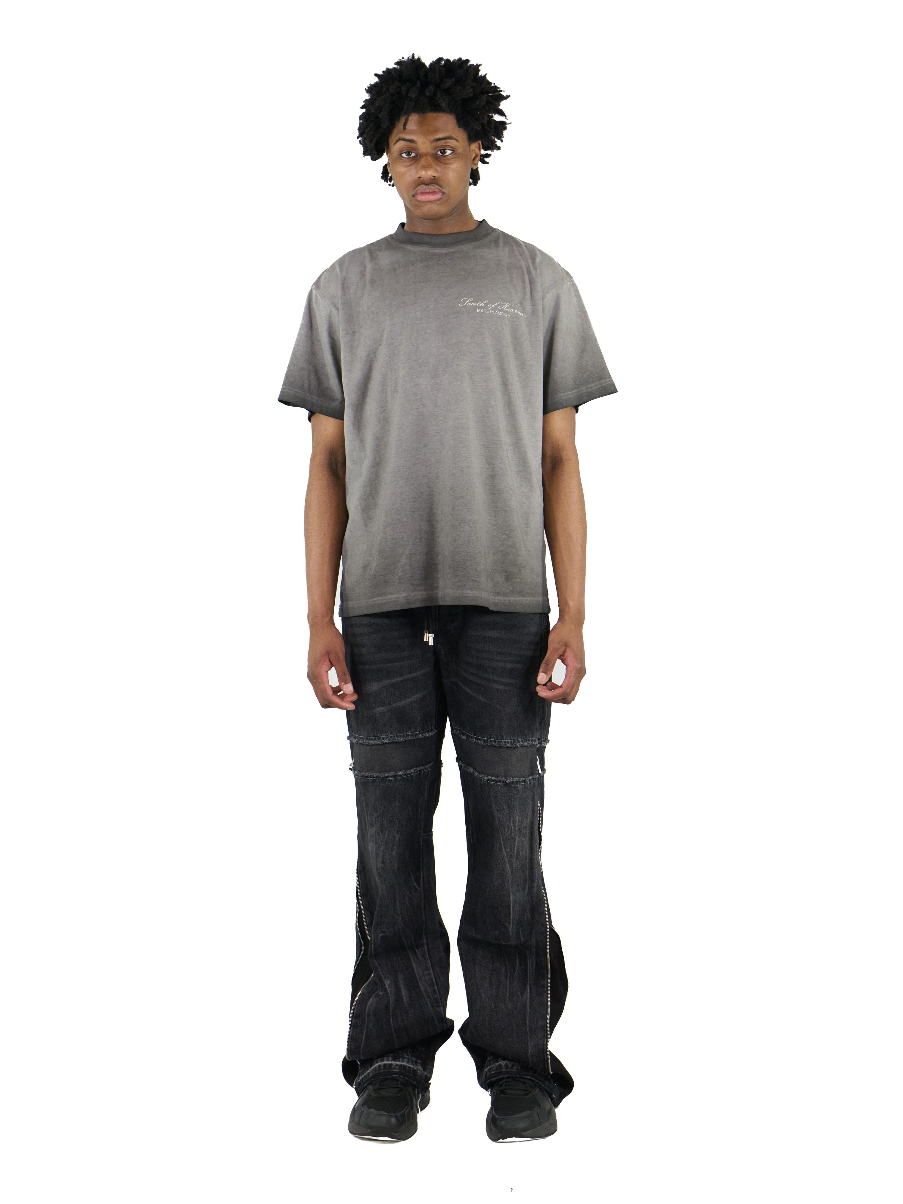 ECHOES - OIL WASHED T-SHIRT