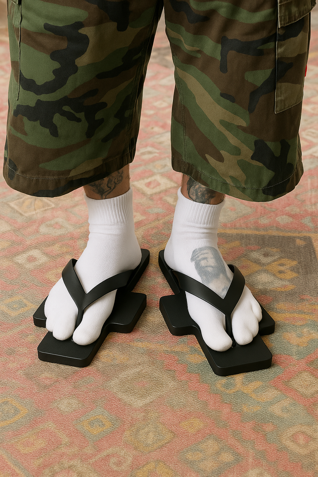 CROSS FLOPS - signature flip flop design