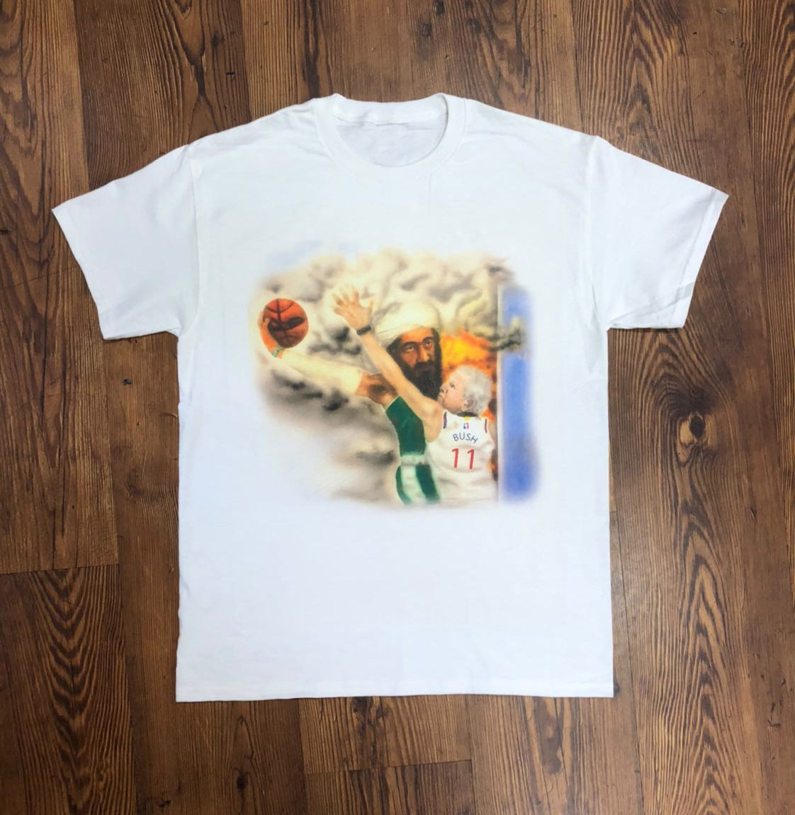 Osama Bin Dunkin Tee (Printed)