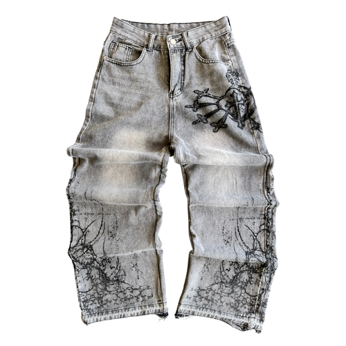 Black Heart Denim (Grey)