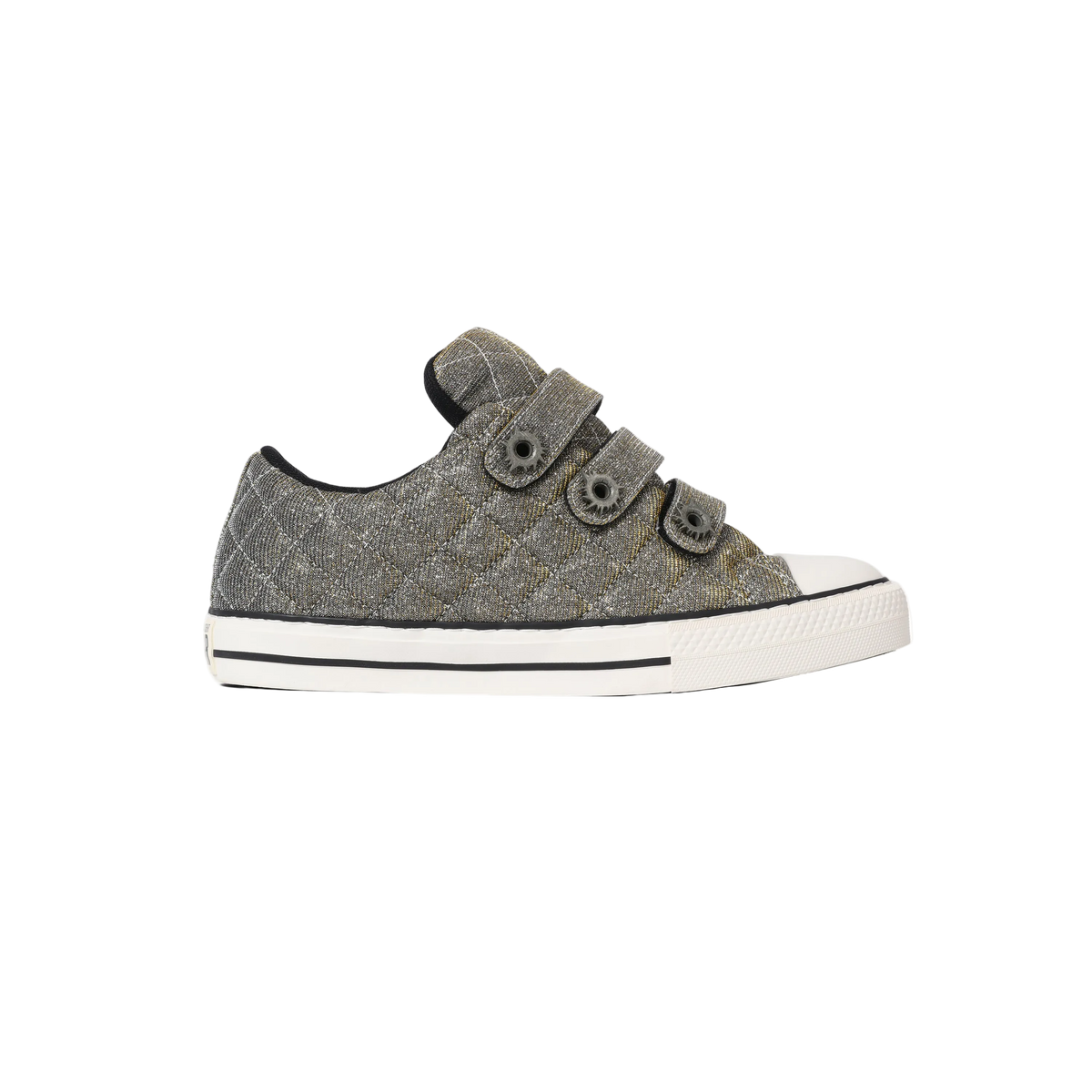 PowStar Jumbo Strap Glitter Silver