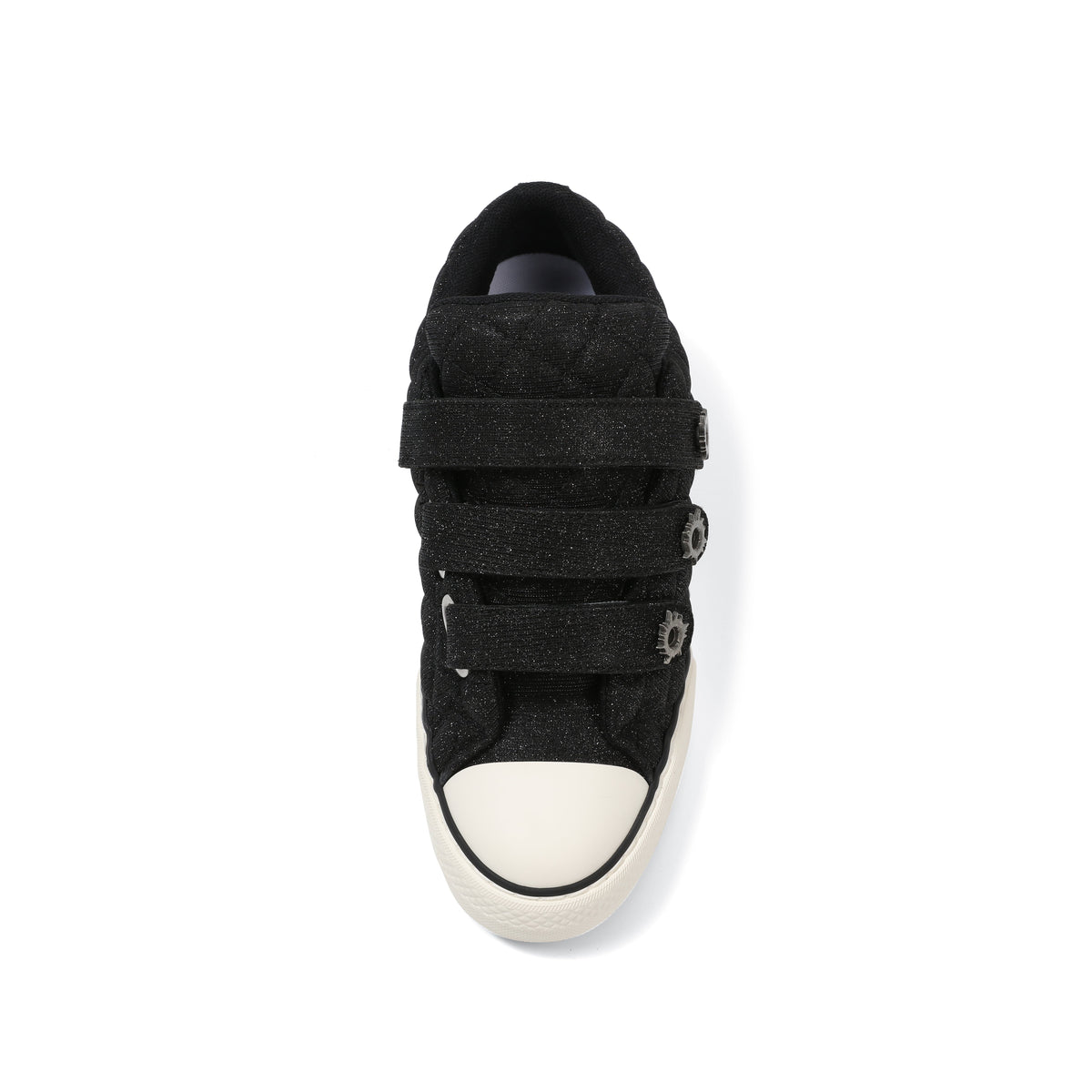 PowStar Jumbo Strap Glitter Black