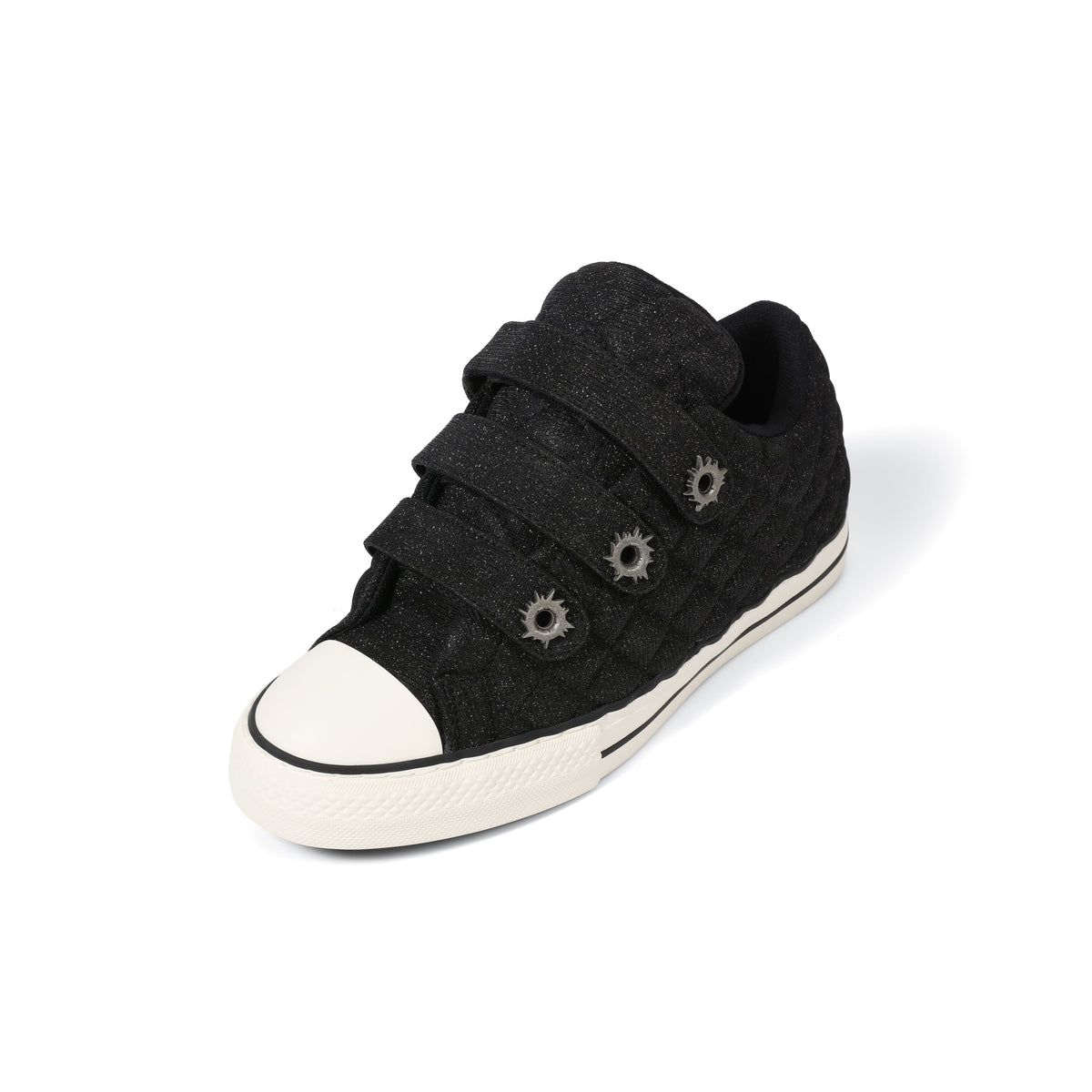 PowStar Jumbo Strap Glitter Black