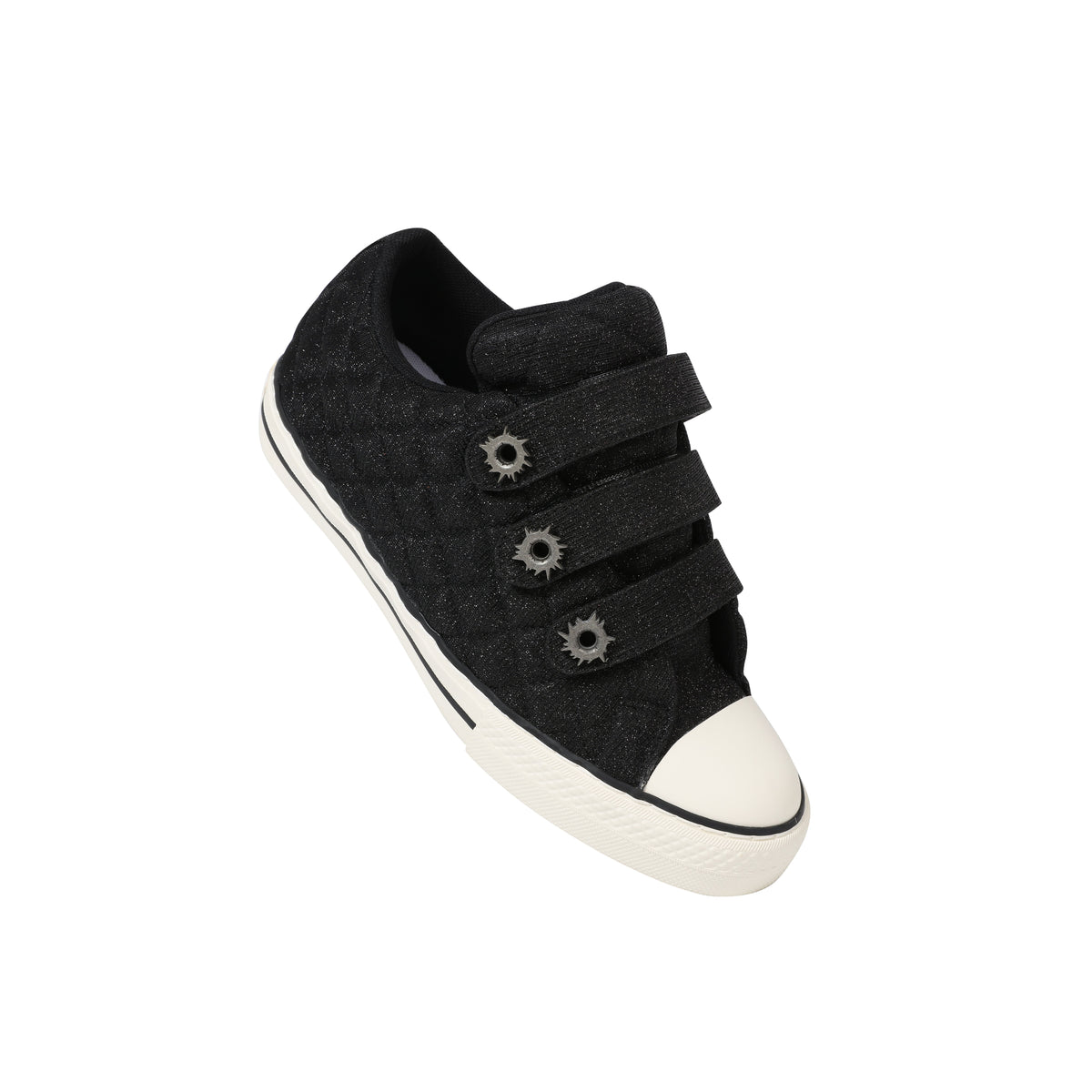 PowStar Jumbo Strap Glitter Black