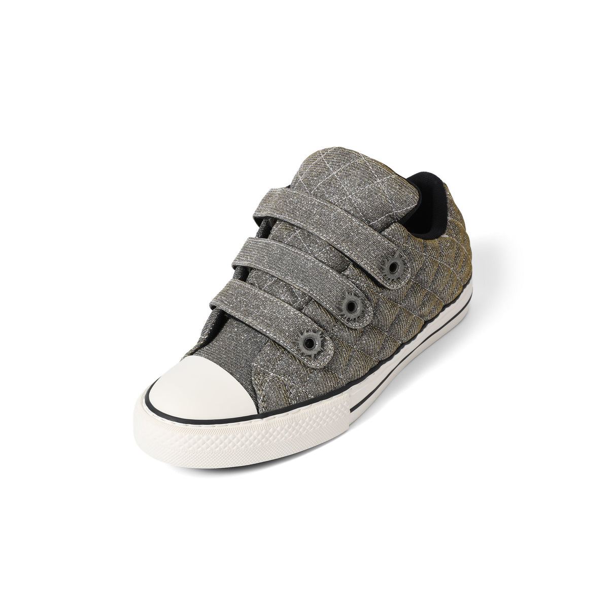 PowStar Jumbo Strap Glitter Silver