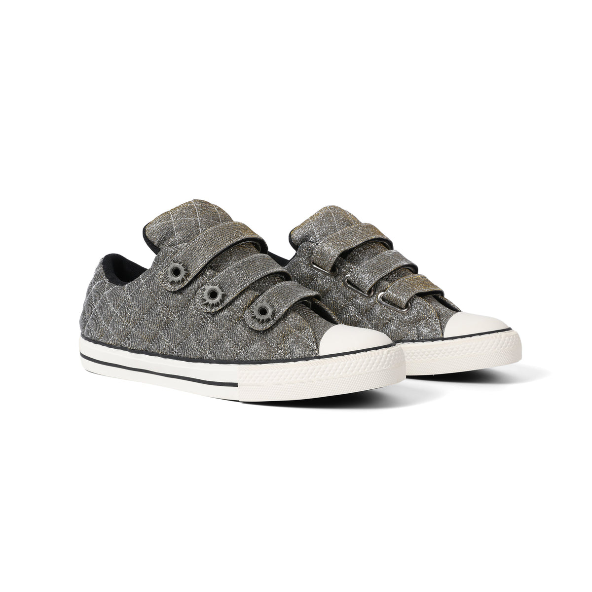 PowStar Jumbo Strap Glitter Silver