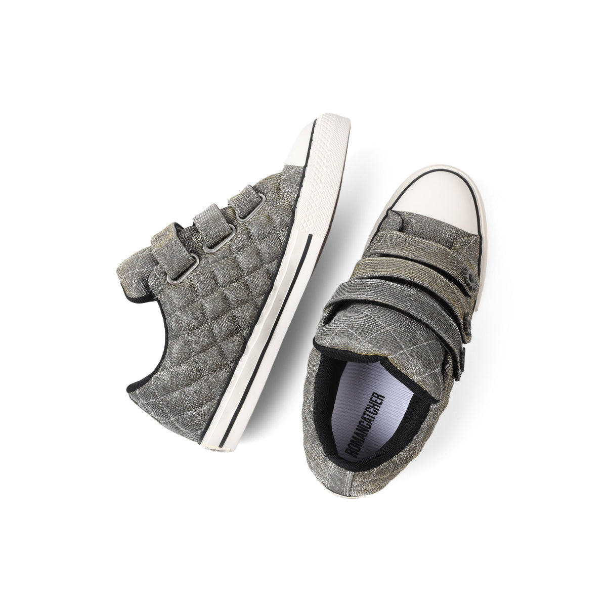 PowStar Jumbo Strap Glitter Silver
