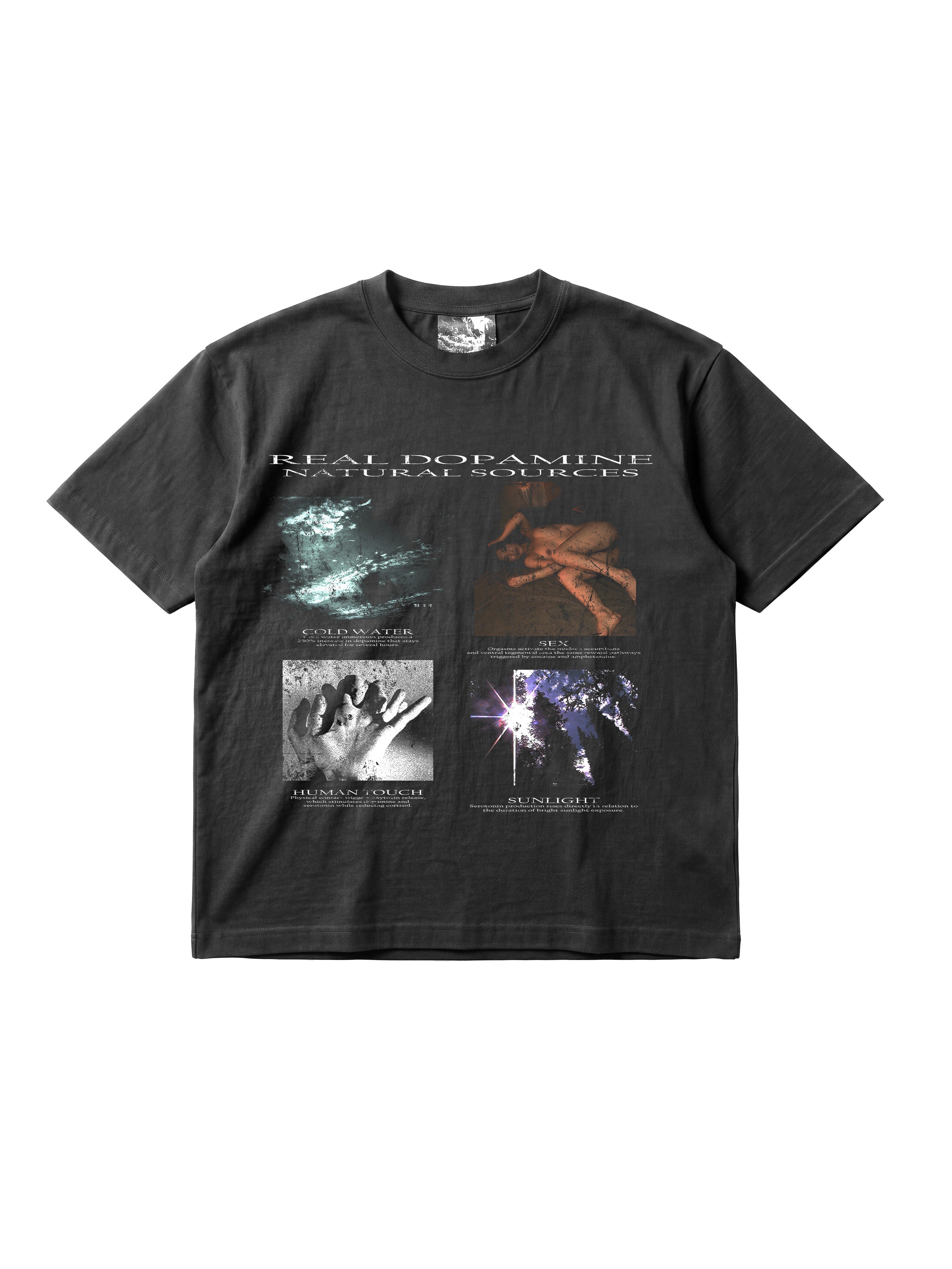 REALDOPAMINE - HEAVYWEIGHT WASHED T-SHIRT