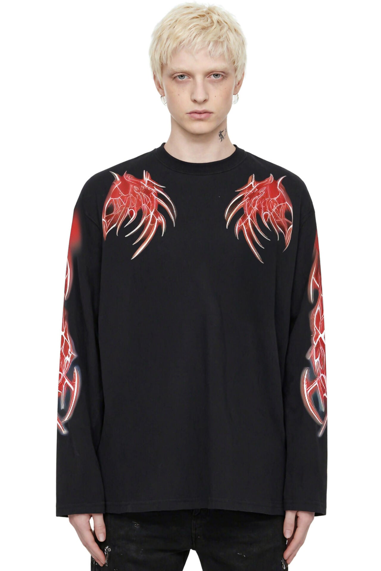 Dolor x Fancy Crotch Ash Seraph Longsleeve