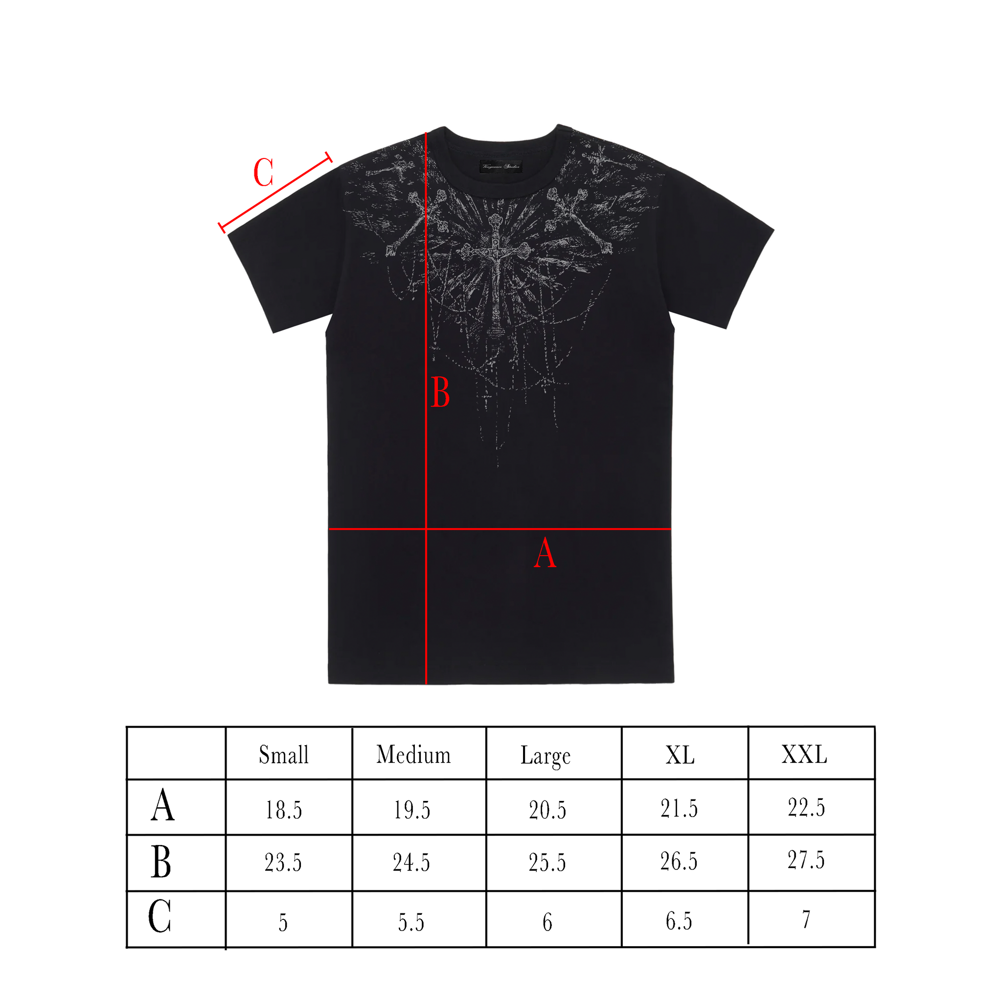 030 - "Sacrificial Vengeance" Tee (Black)