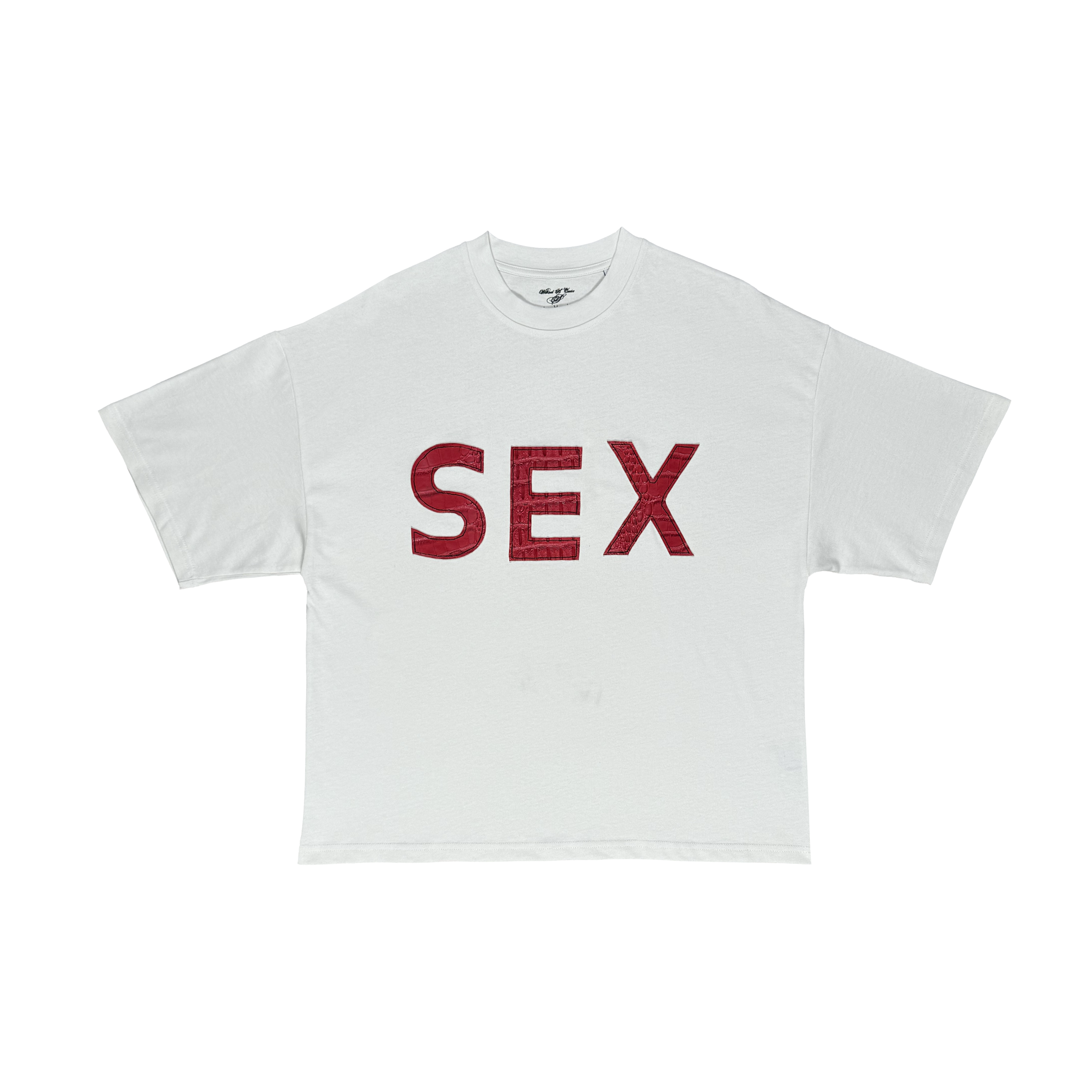 WITHOUT A CAUSE SEX TEE white