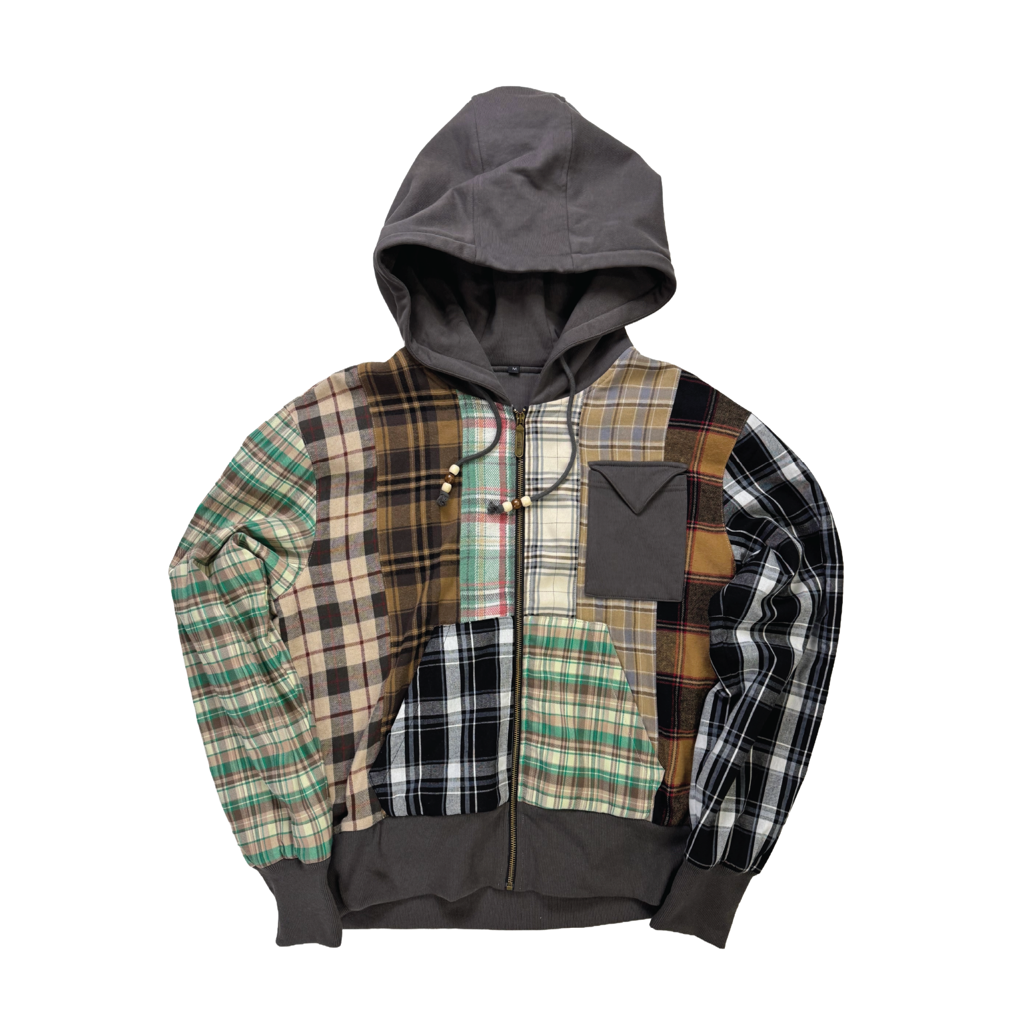 corruptkid TREKKER FUR HOOD M ブラック TREKKER HOOD FUR パーカーの