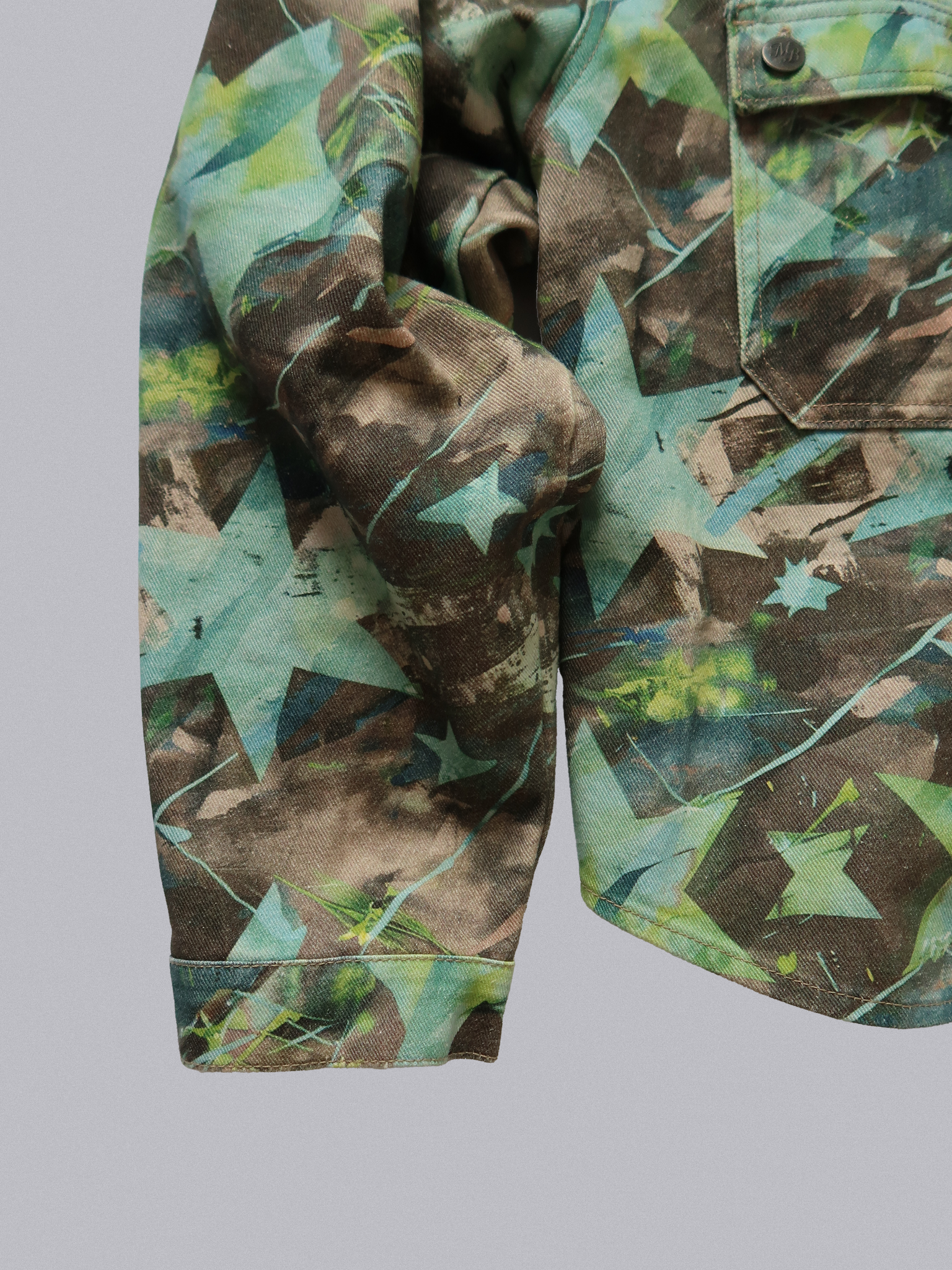 FADED STARS DENIM JACKET