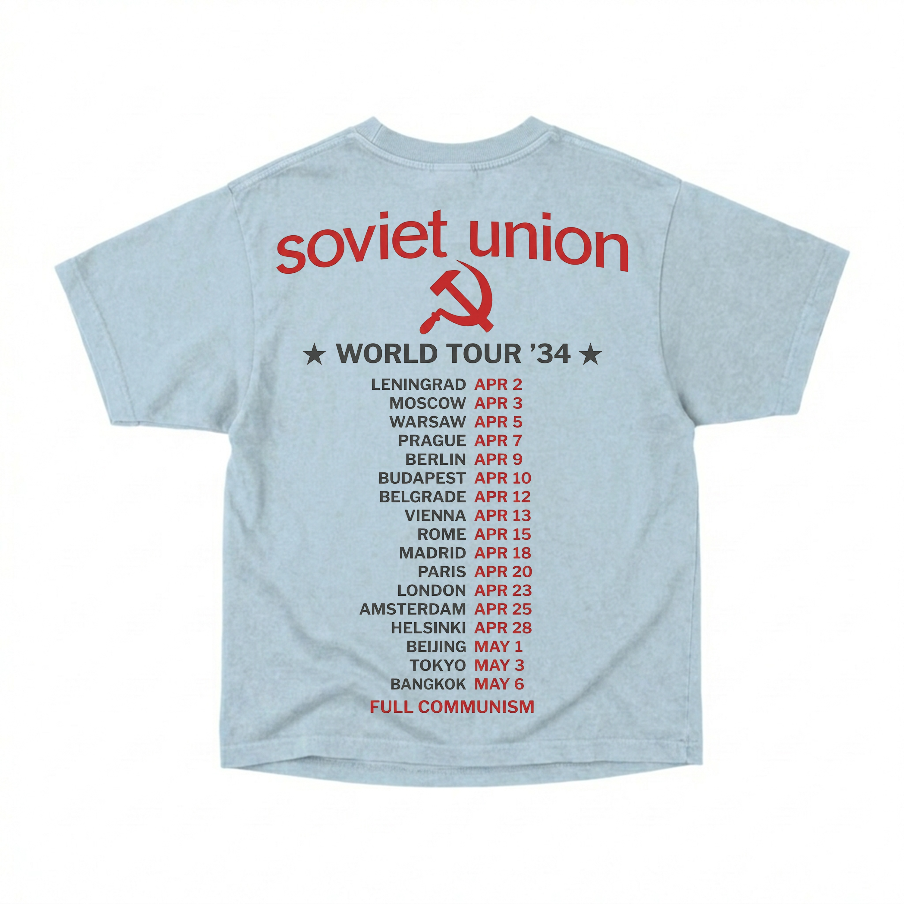 Soviet World Tour '34 Tee