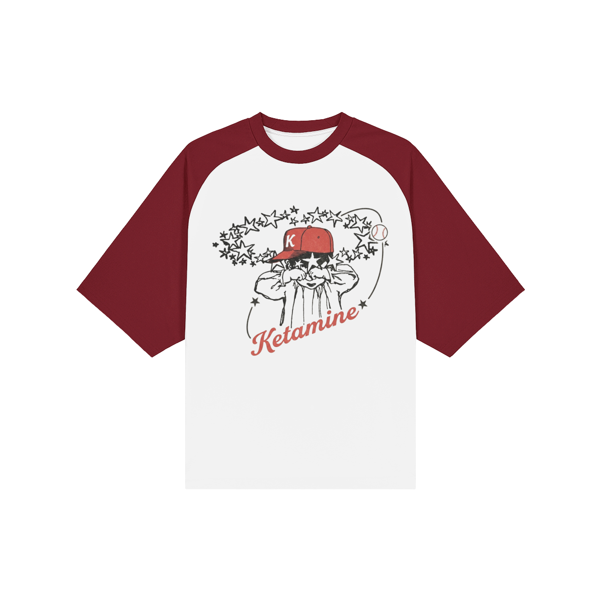 Ketamine Baseball Tee
